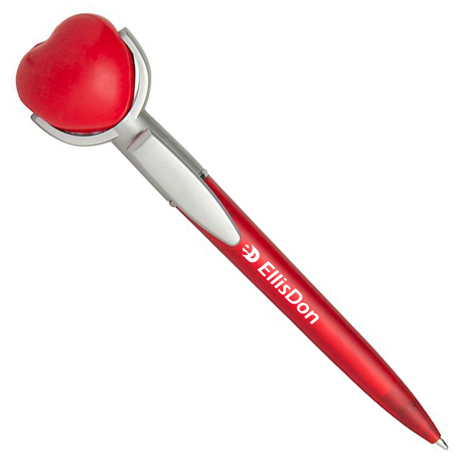 Heart Specialty Pen w/Squeeze Topper 1