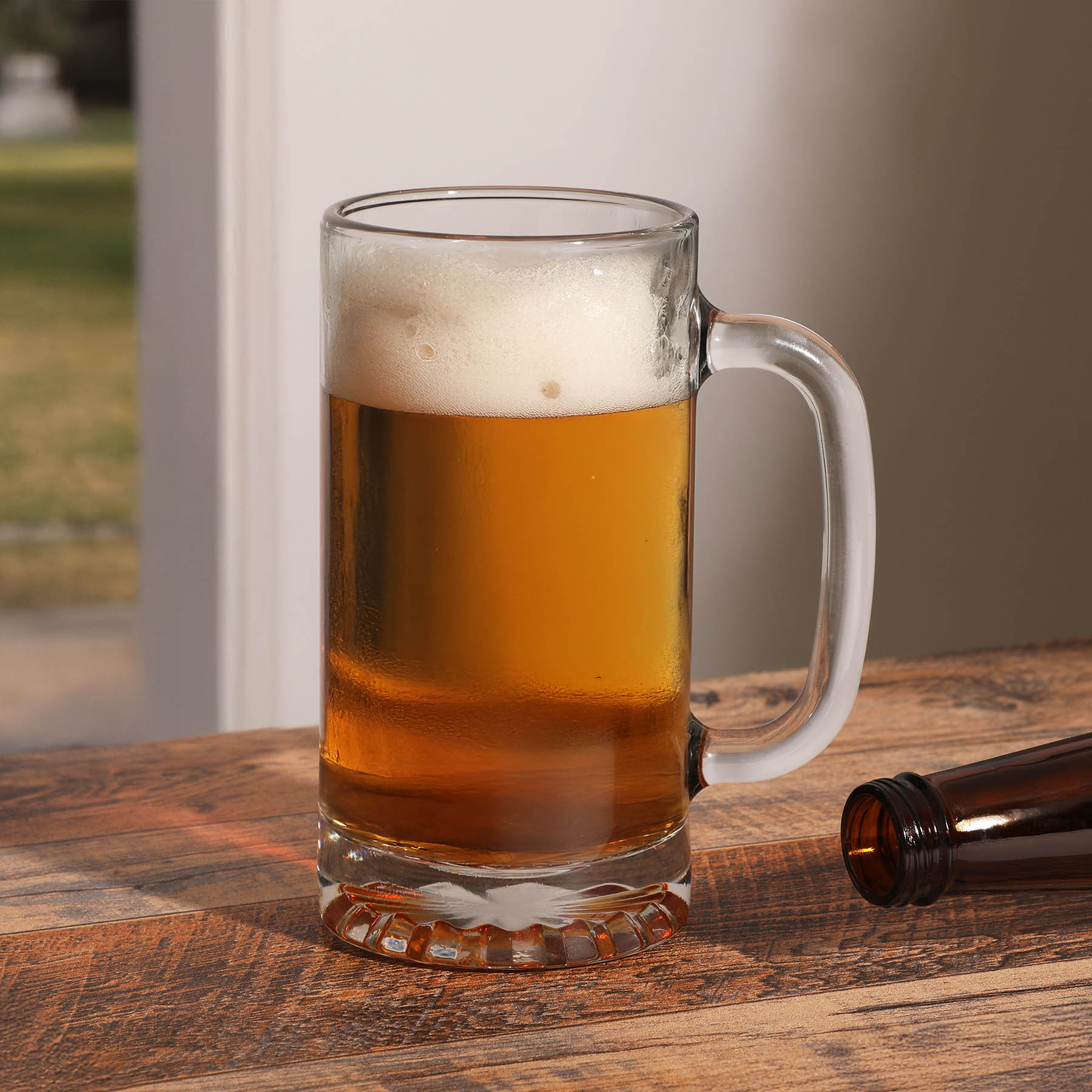 16 oz Libbey Glass Beer Mug 5