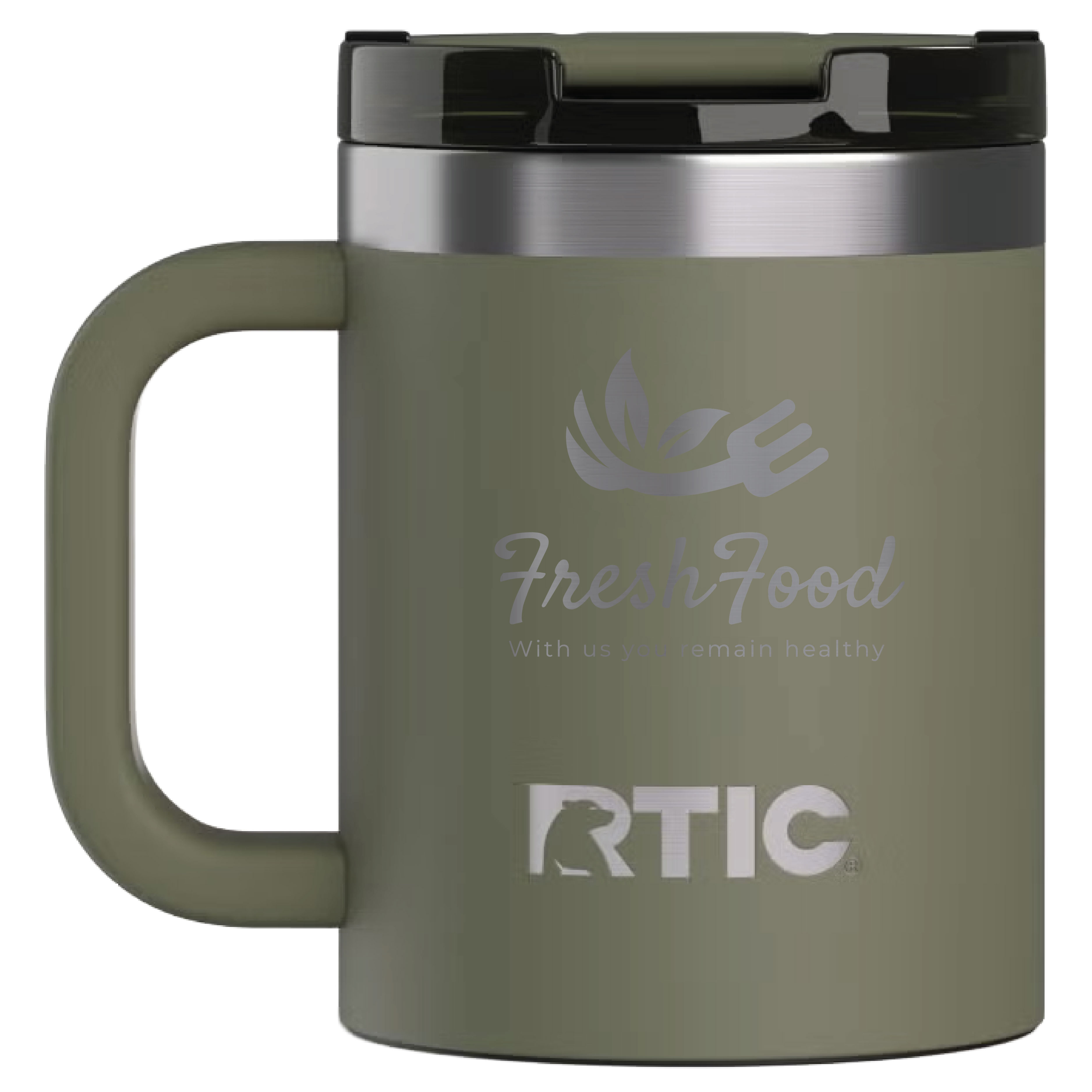 RTIC 12oz Stainless Steel Ceramic-Lined Essential Coffee Mugs 10