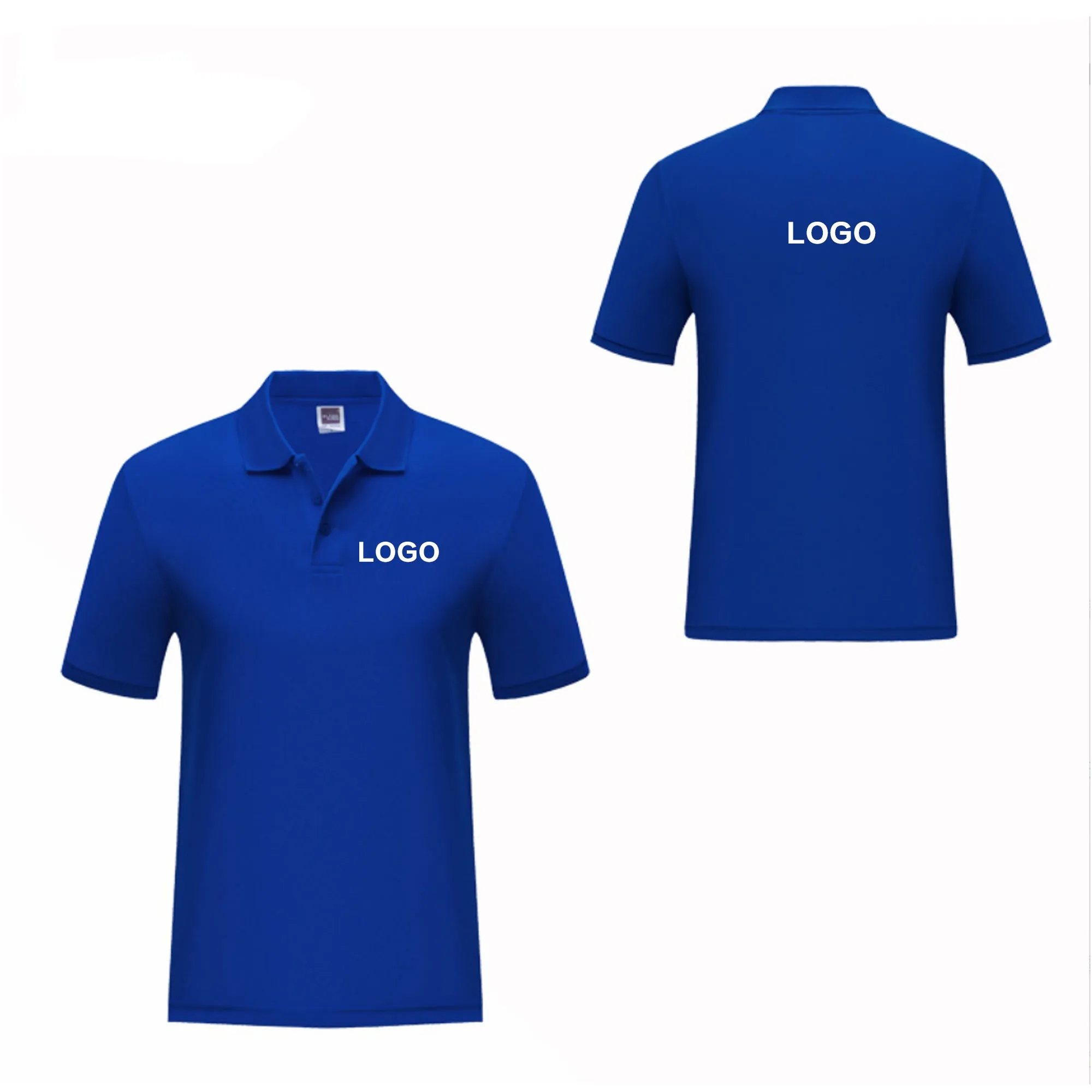 Customized Cotton Short-Sleeved Polo Shirt 5