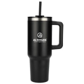 Pinnacle Recycled Travel Tumbler with Straw 40oz 76