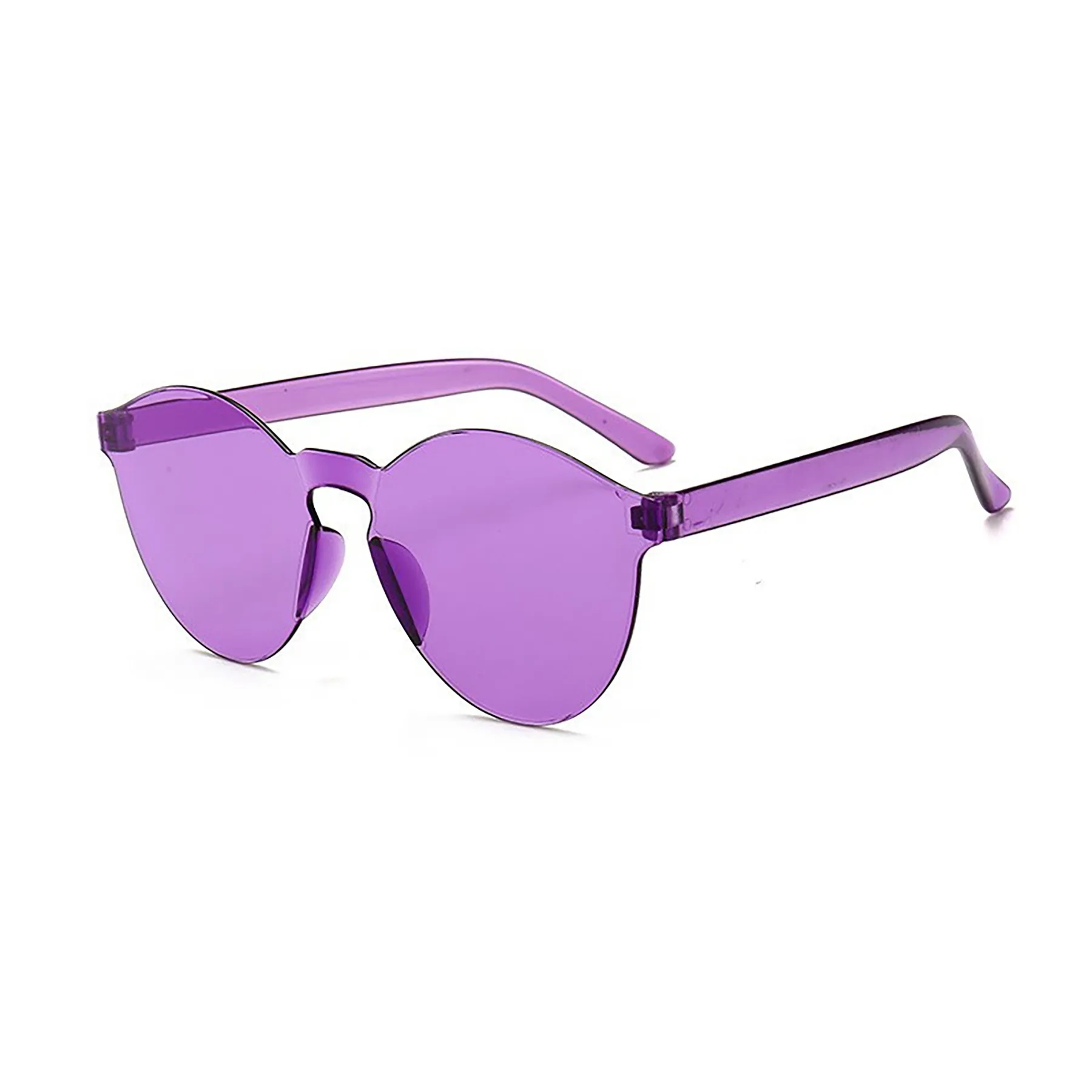 Round Rimless Sunglasses 12