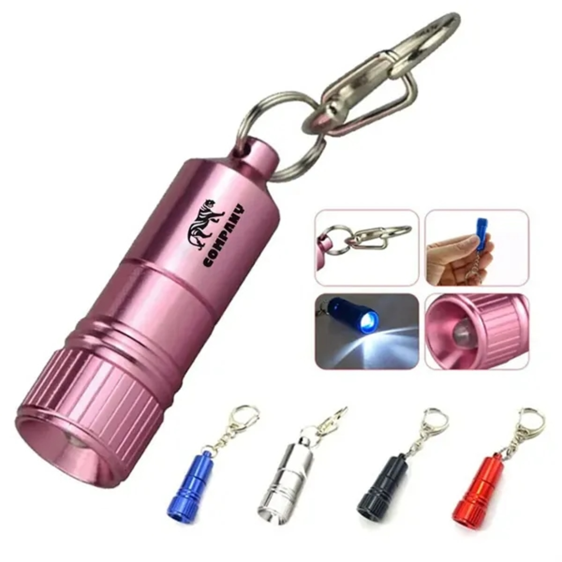 Bright Mini Keychain Flashlight
2