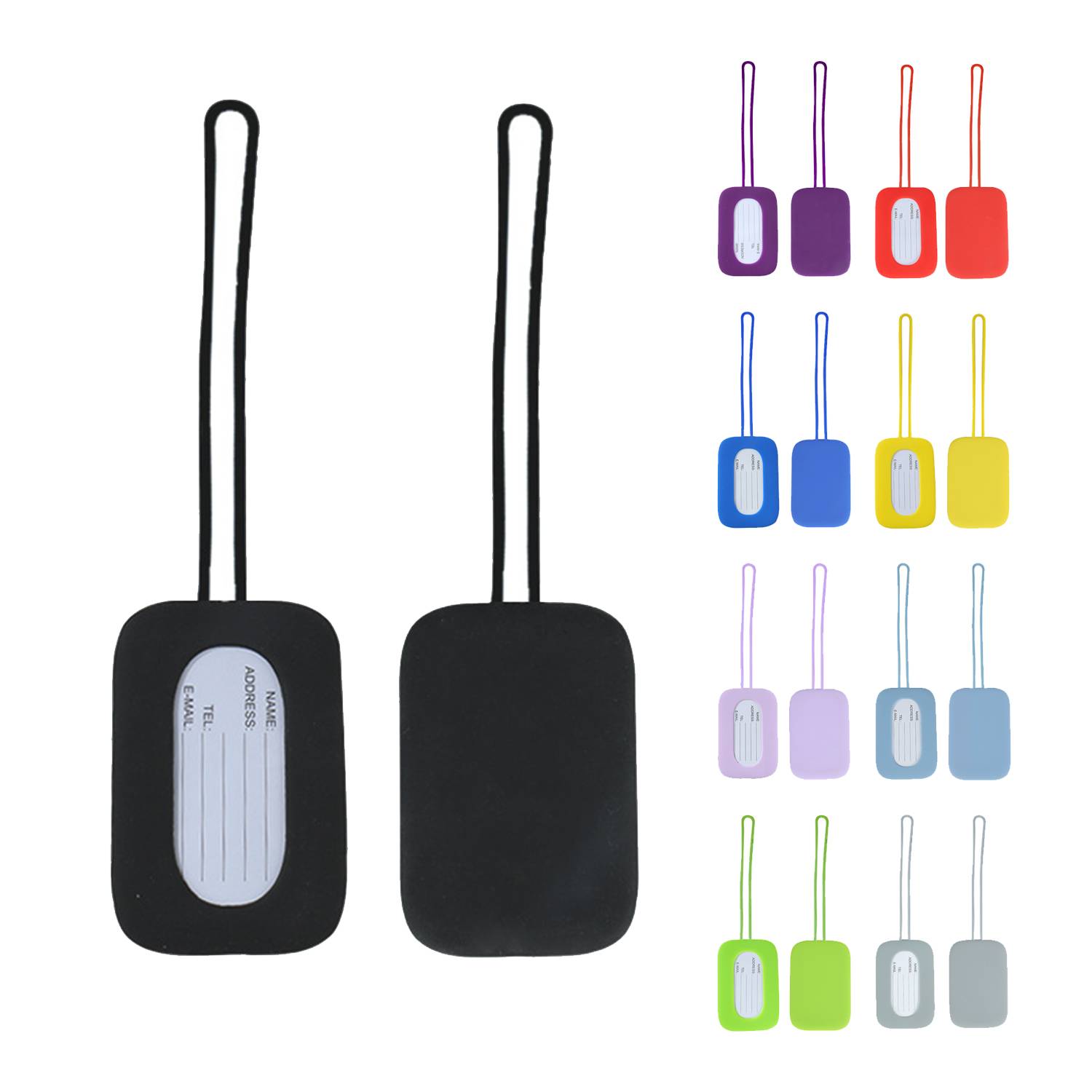 Silicone Luggage Tag 5