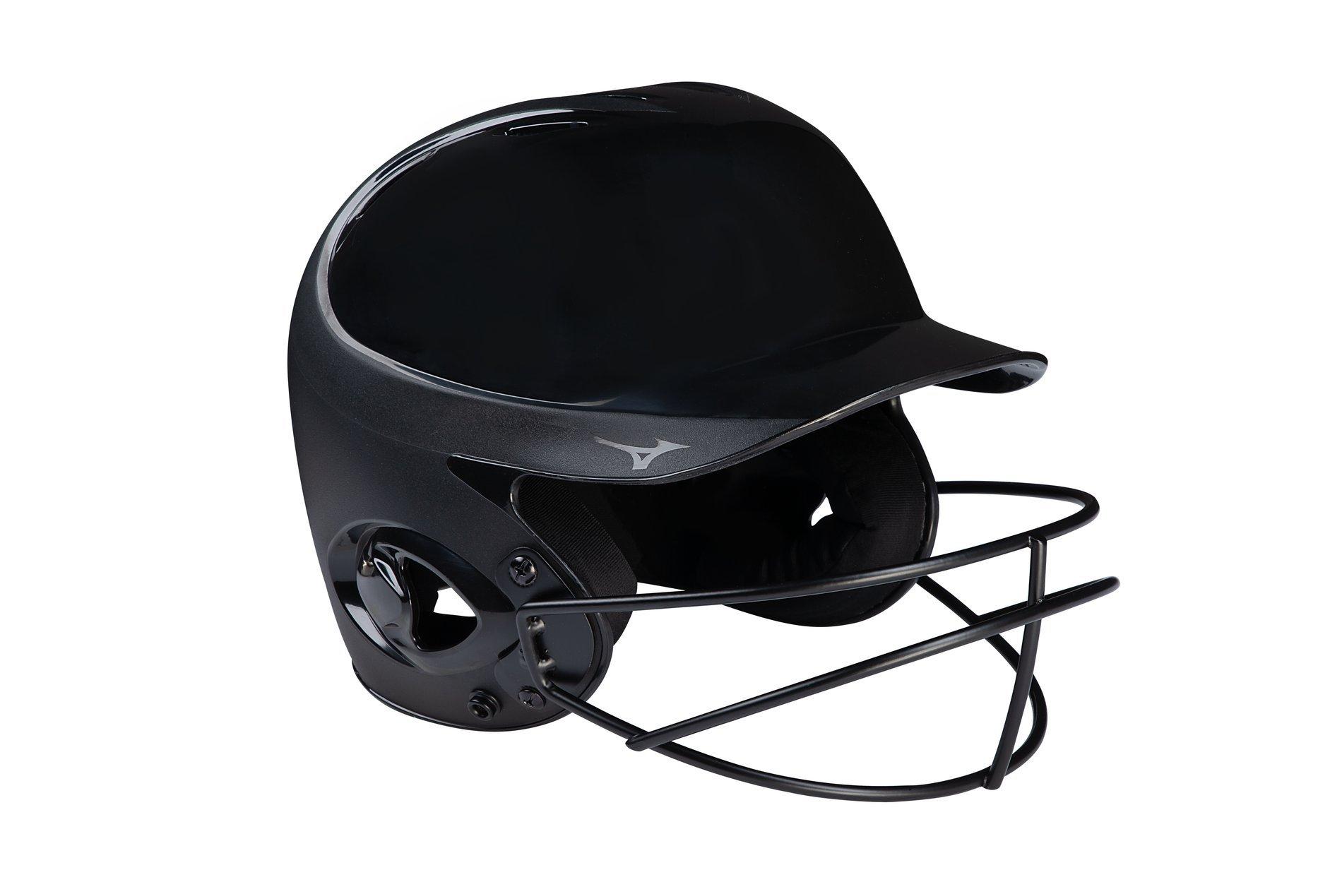 MVP Series Solid Youth Batting Helmet with Fastpitch Softball Mask 5