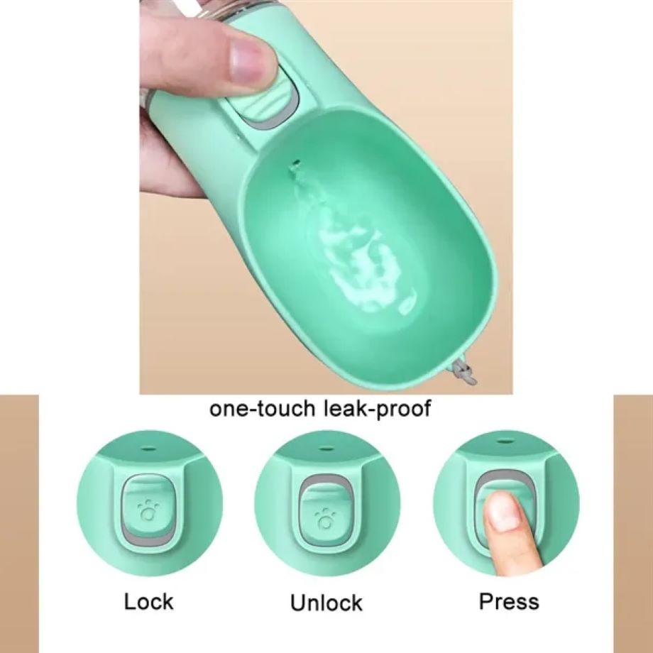 Leak Proof Portable Dog Water Bottle 2