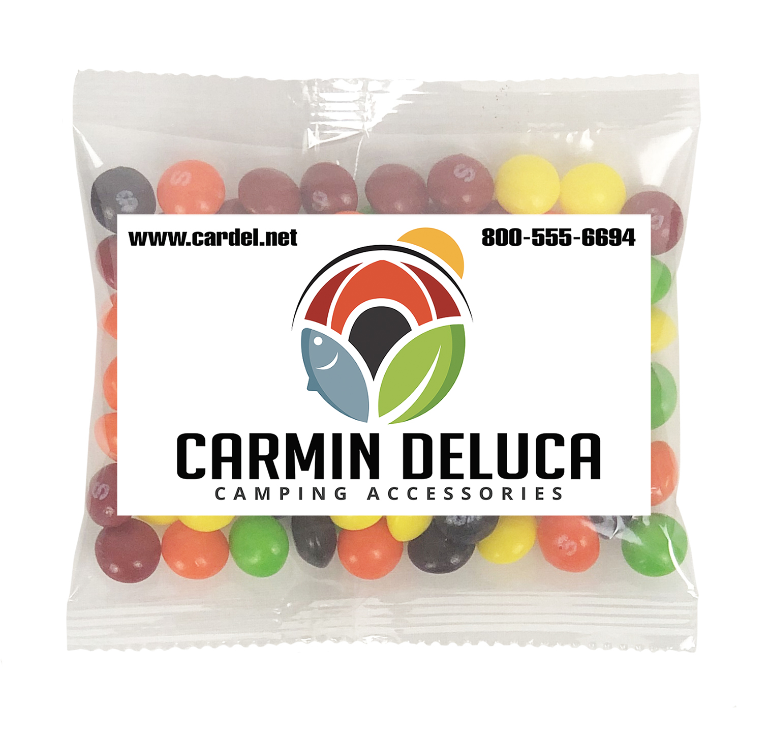 Large Snack Bag with Rectangle Magnet Standard Fill 10