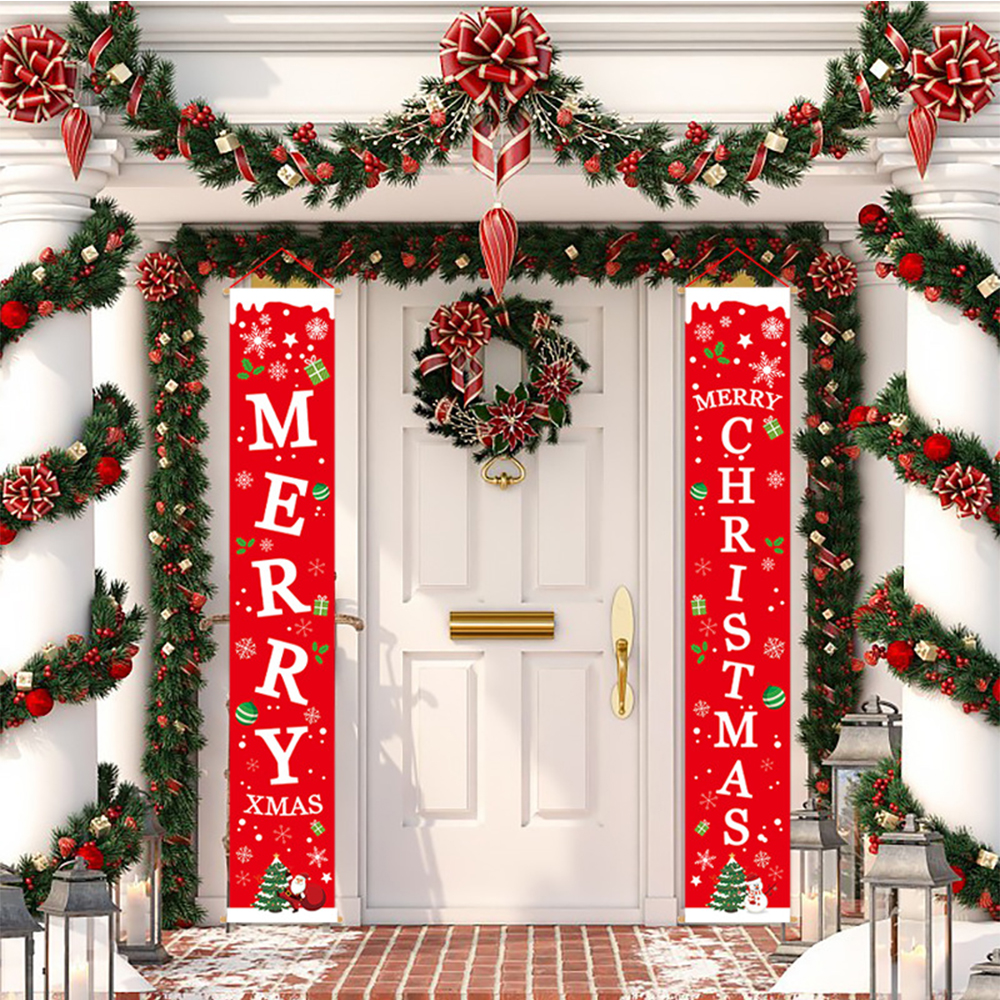 Christmas Letters Door Curtain 3