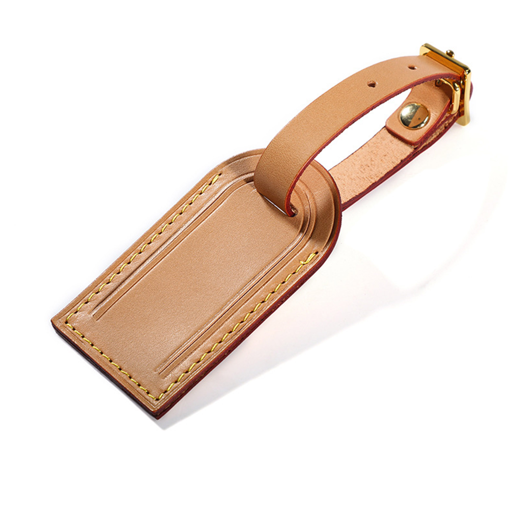 Genuine Leatherette Luggage Tag 3