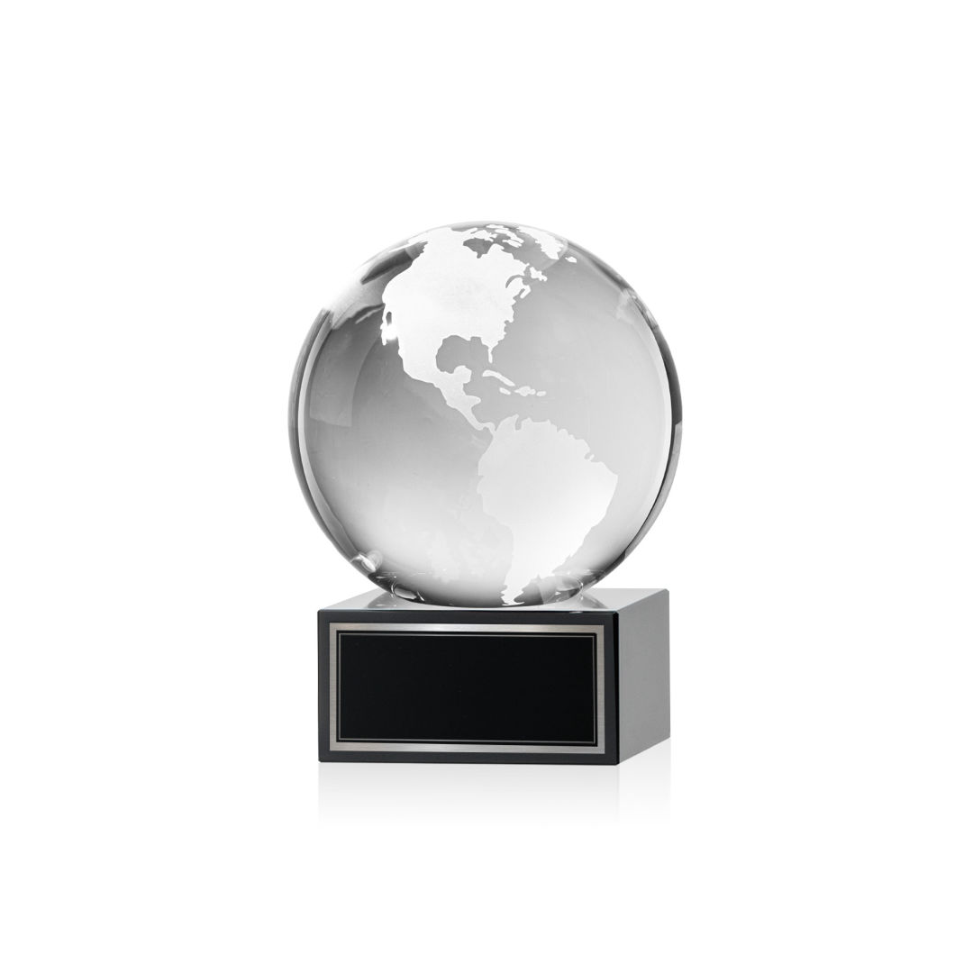 Globe Award on Hancock Base - Black 5