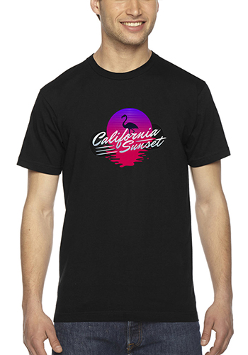 American Apparel Fine Jersey Short Sleeve Tee 87