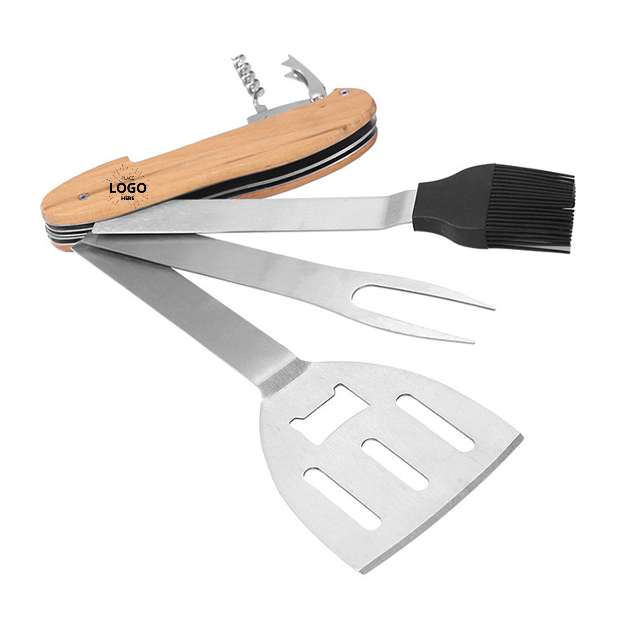 5 in 1 Multi Functional BBQ Tool Set 3