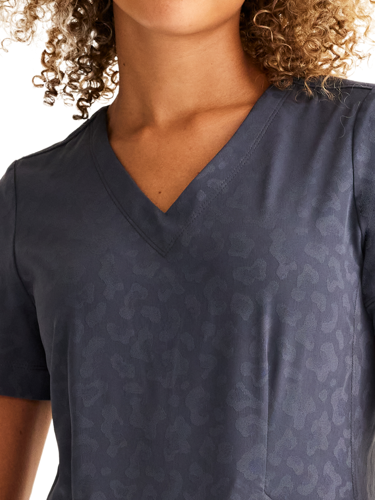 Healing Hands - HH PL Jacquard - Women's 2-Pocket Jolie Camo Top 6