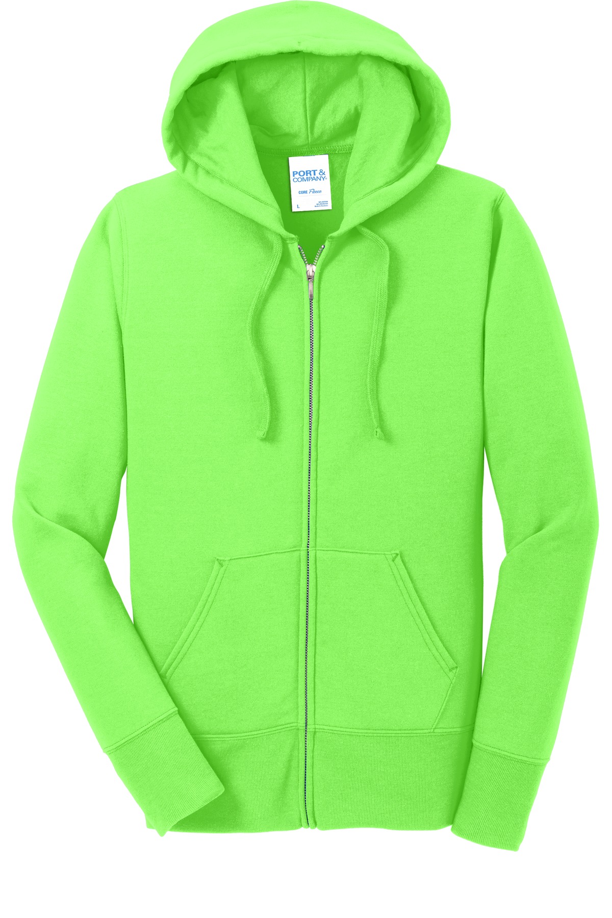 Port & Company® Women's Core Fleece Full-Zip Hooded Sweatshirt 59