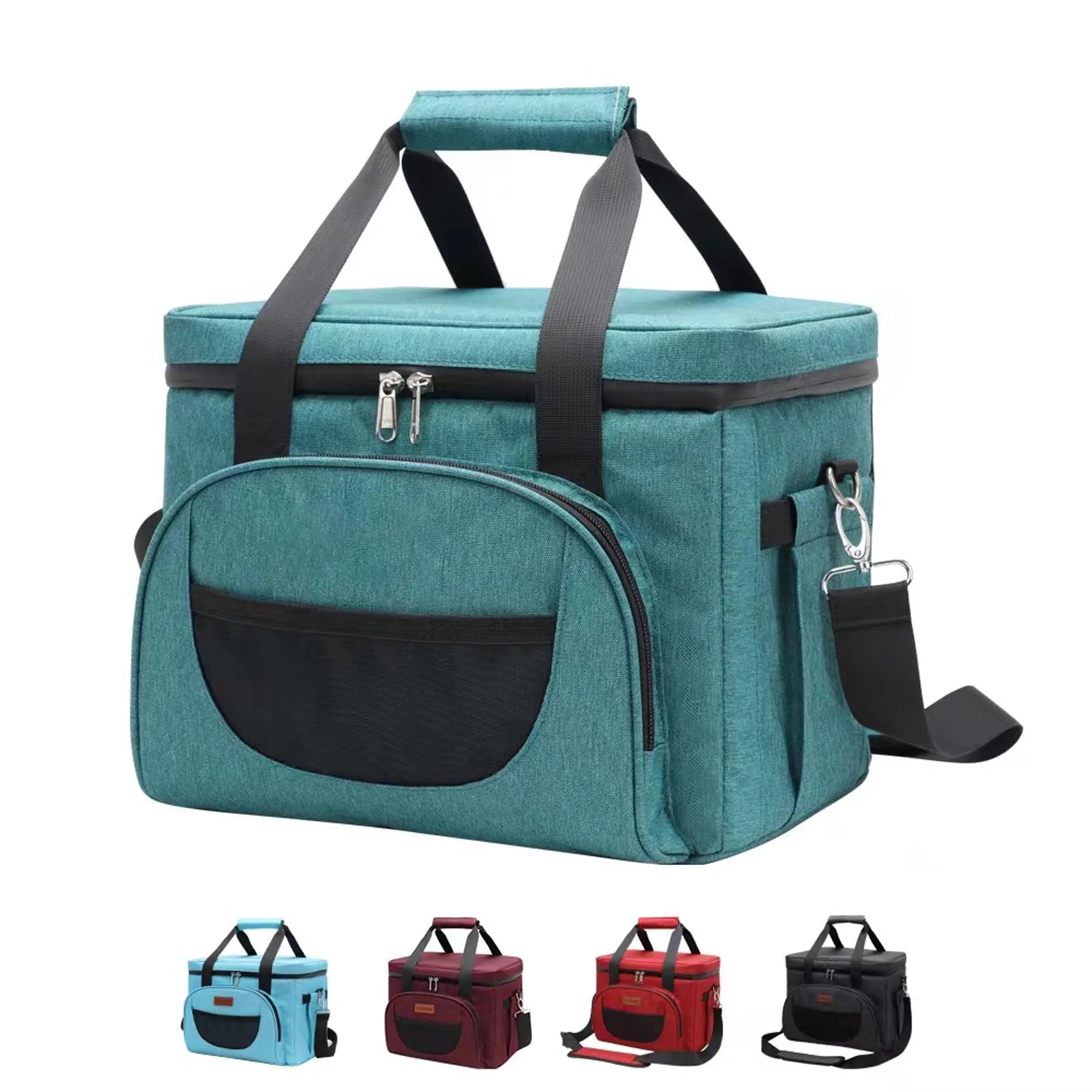 Large Nylon Box Soft Cooler 1