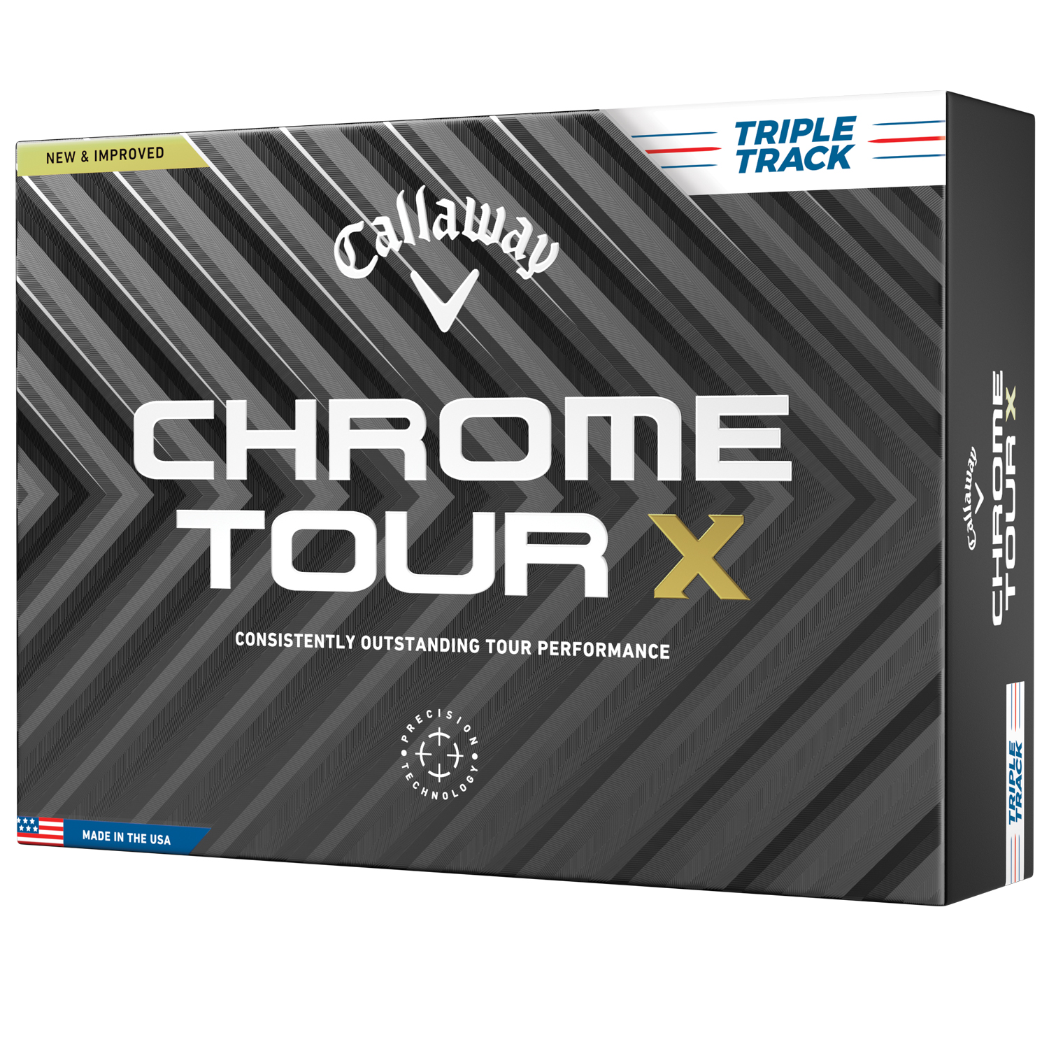 Callaway Chrome Tour X Triple Track Golf Balls 6
