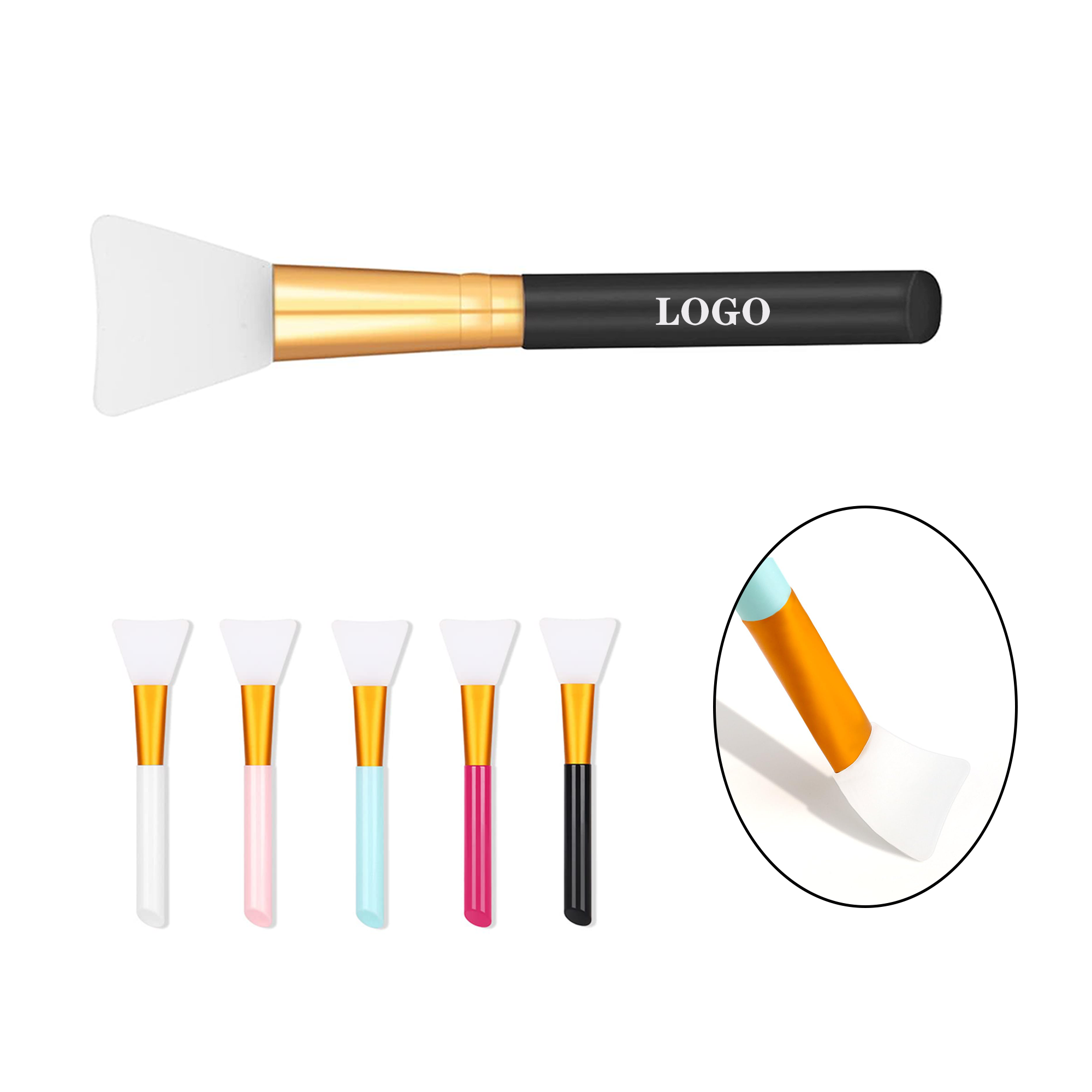 Portable Silicone Beauty Mask Brush 3