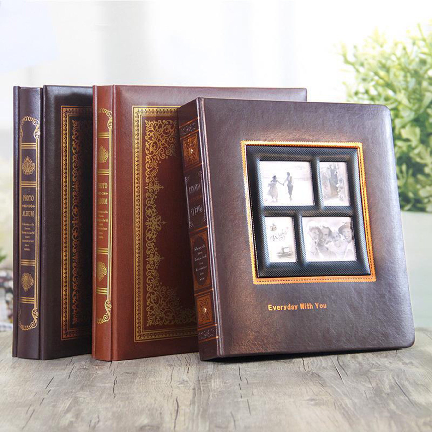 Large Capacity Leather Archival Page Albums 5