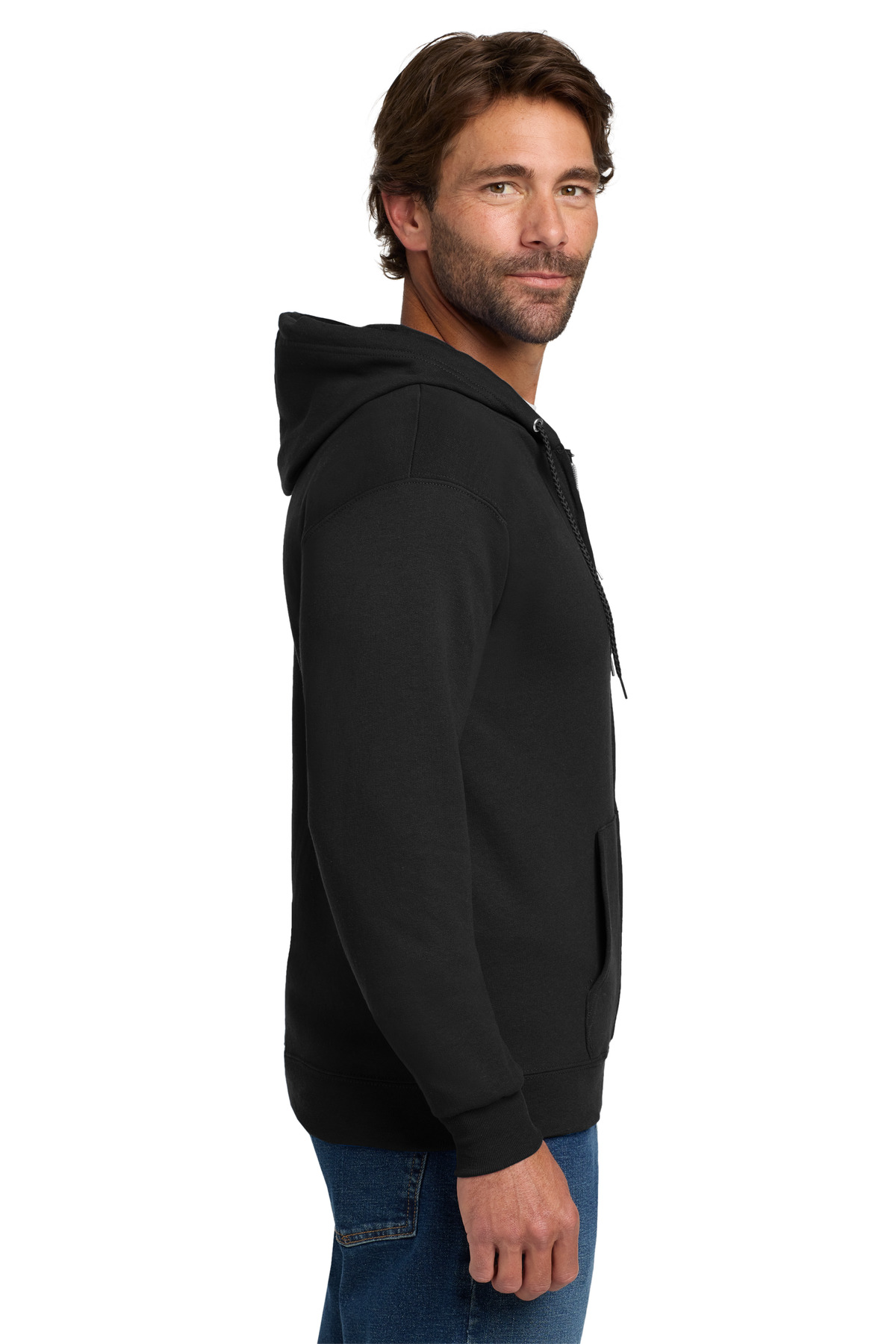 Hanes® EcoSmart Full-Zip Hooded Sweatshirt 23