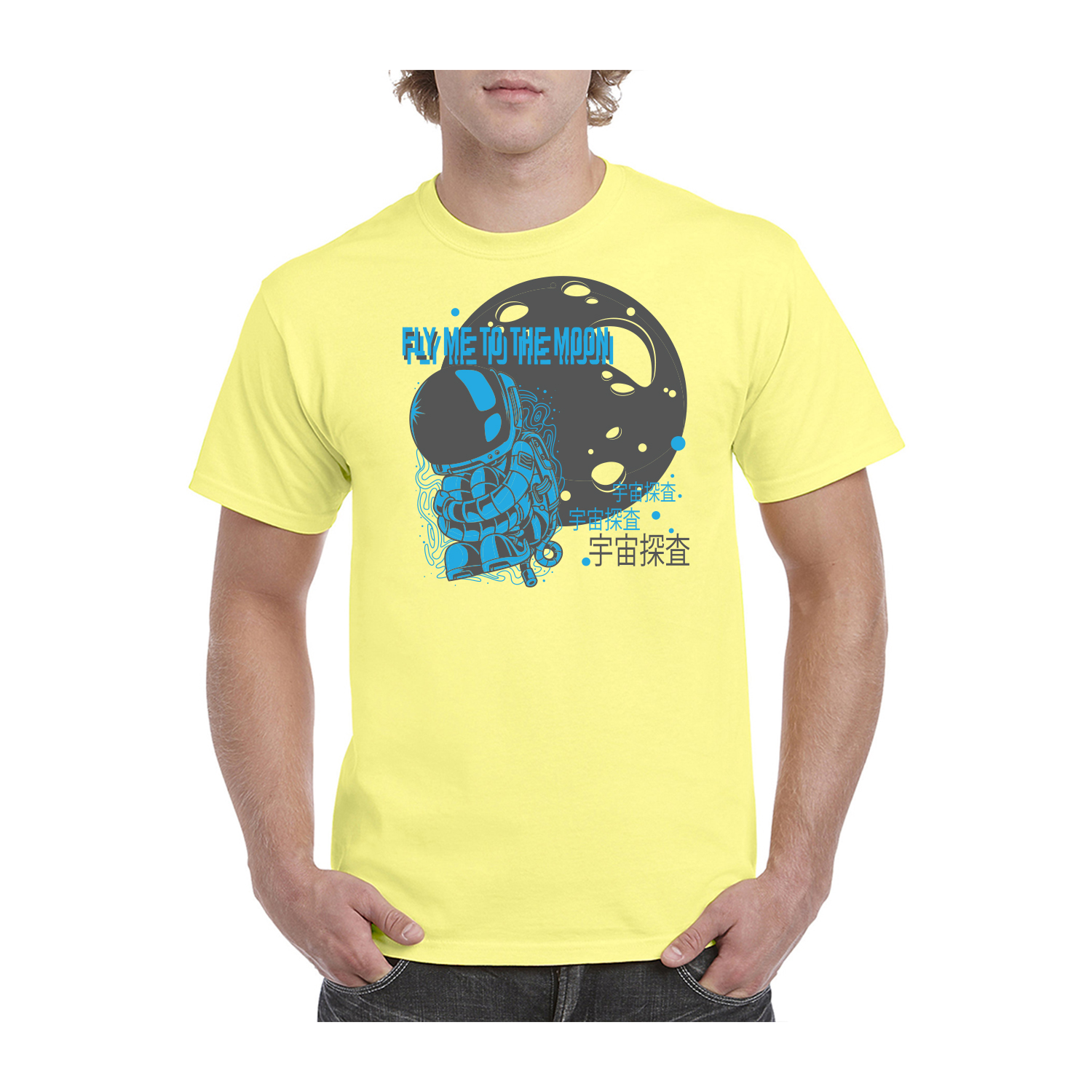 Gildan™ 5.3 oz Cotton Pre-Shrunk T-Shirt (2 Color Imprint) 31