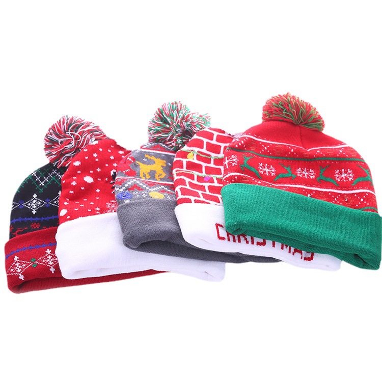 Christmas LED Knit Hat 5