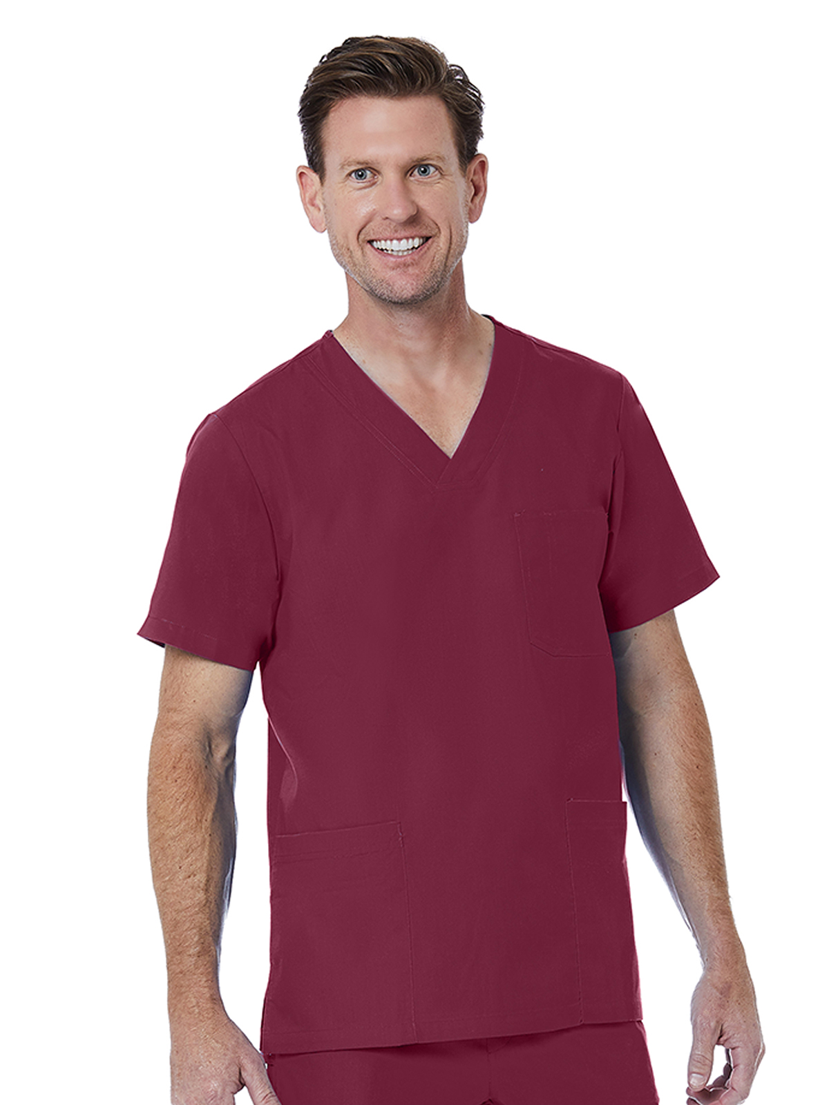 Maevn - Red Panda - Men's 3-Pocket V-Neck Top 6