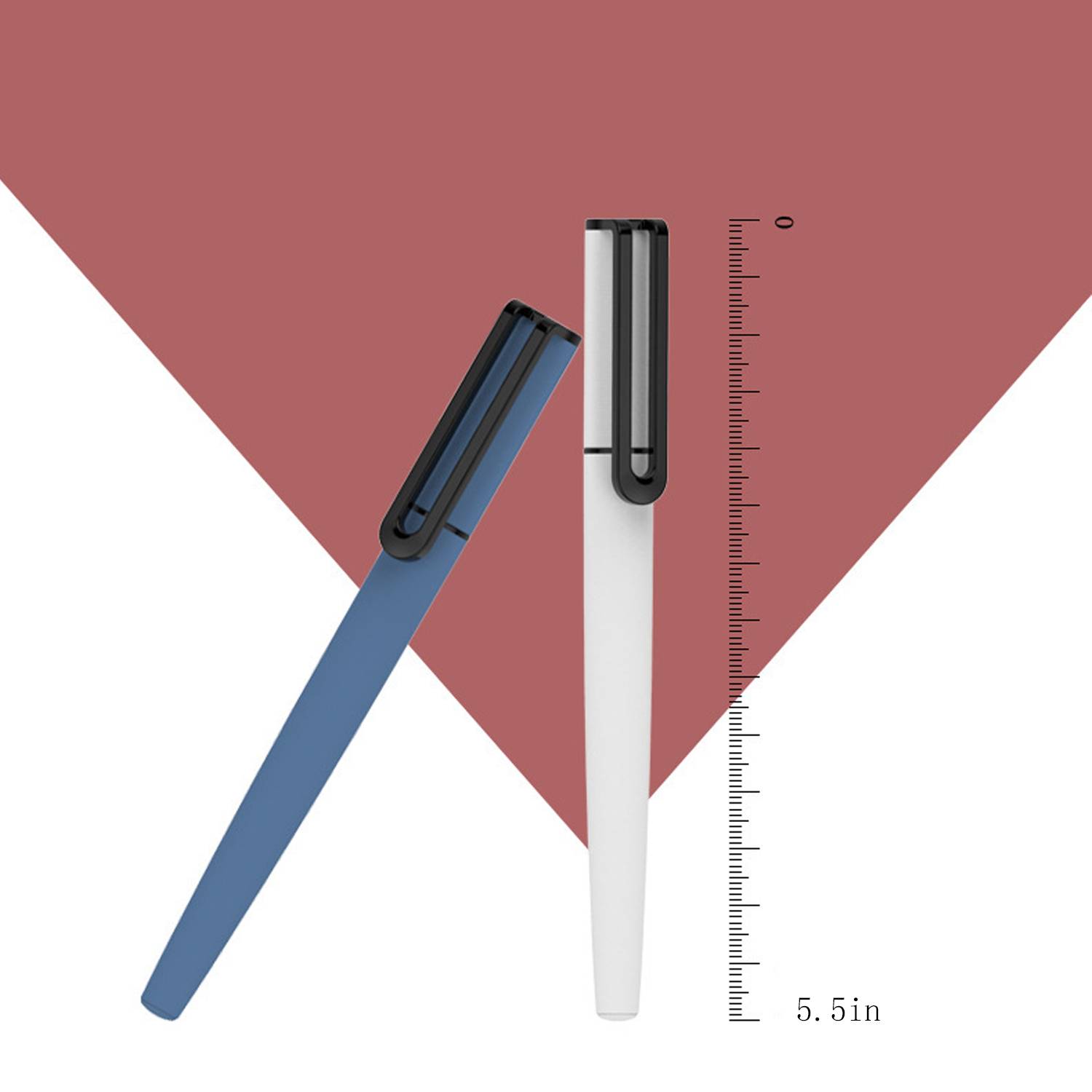 Removable Cap Premium Matte Finish Plastic Signature Pen 5