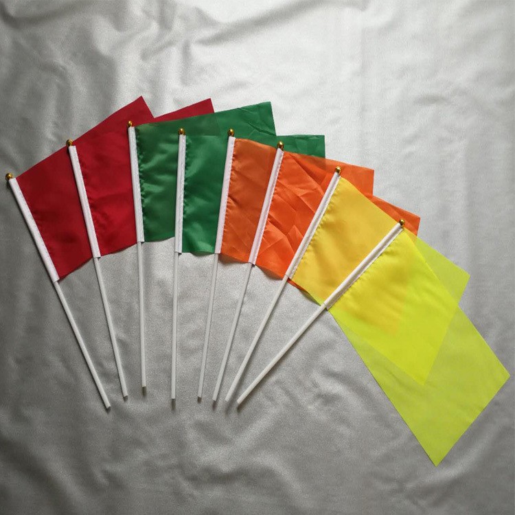 Mini Portable Waving Banner Flags With Stick 3