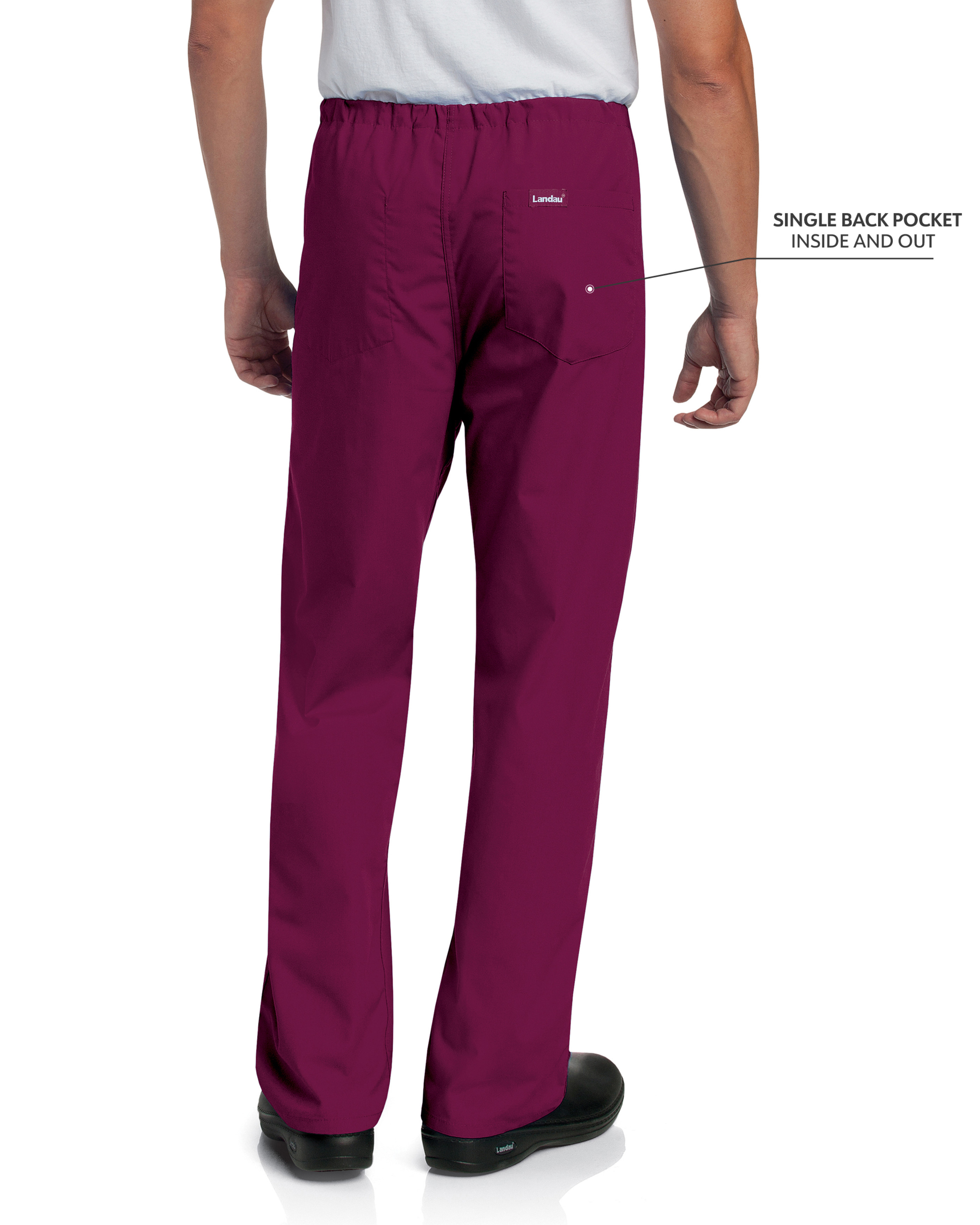 Landau - Essentials - Unisex One-Pocket Reversible High-Rise Waist Pant 13