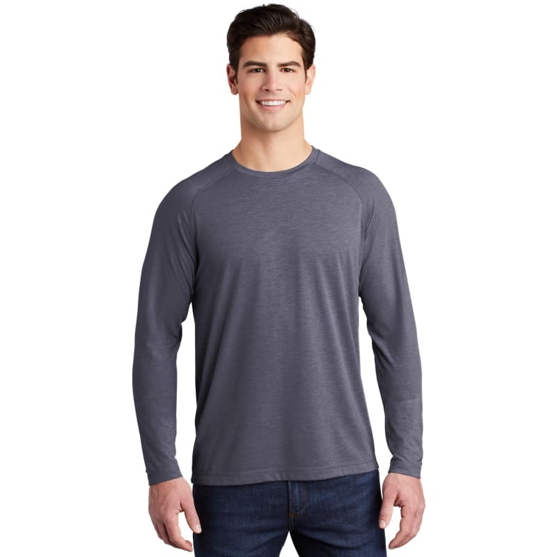 Sport-Tek PosiCharge Long Sleeve Tri-Blend Wicking Raglan Tee 14