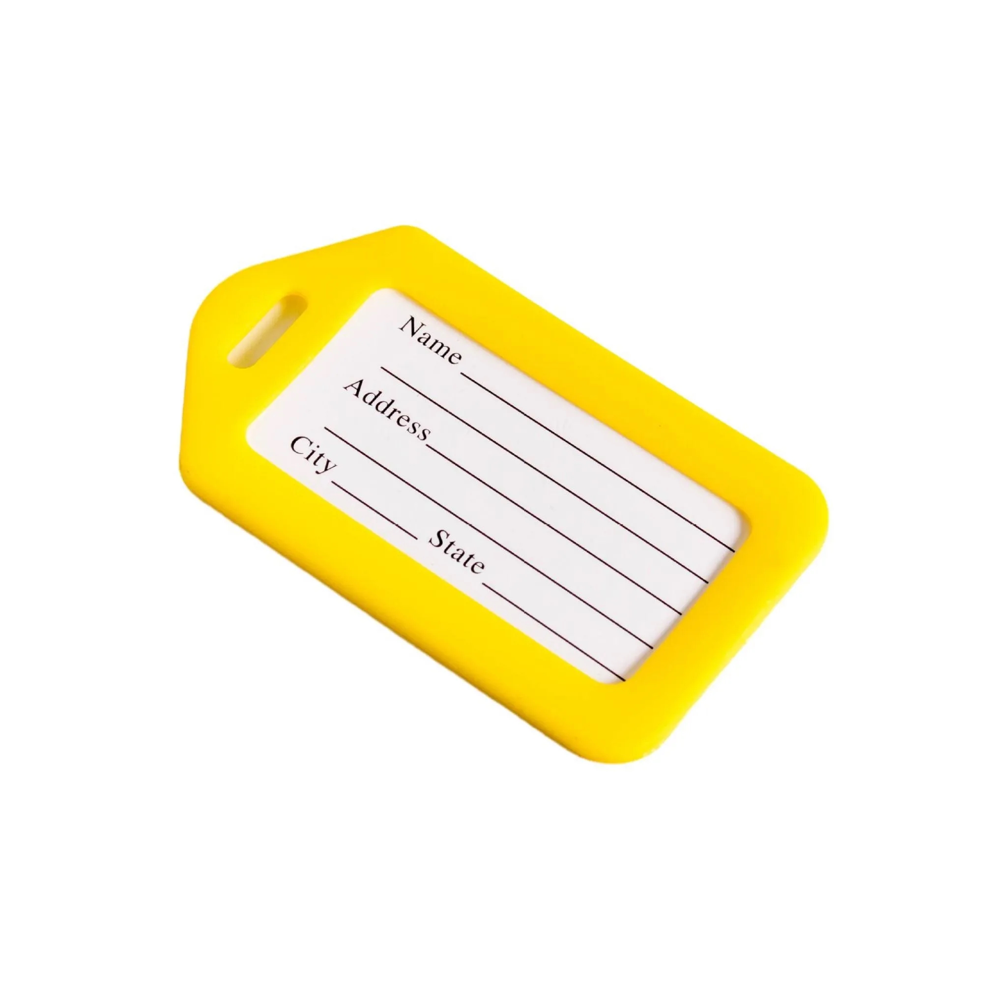 Plastic Luggage Tag MOQ 100PCS 15