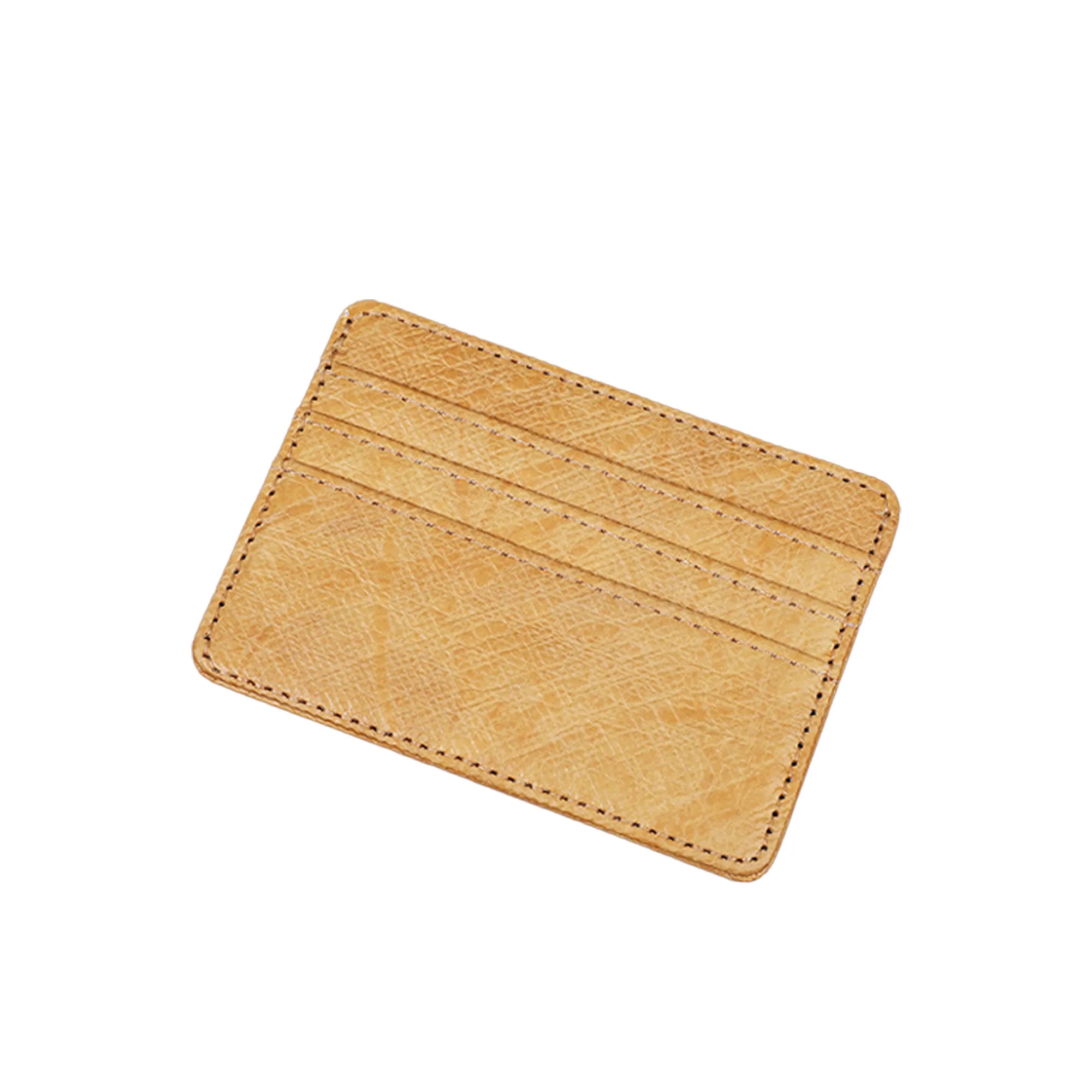 PU Leather Minimalist Wallet Card Holder MOQ30pcs 6