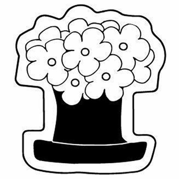 Magnet - Flower Pot - Full Color 2