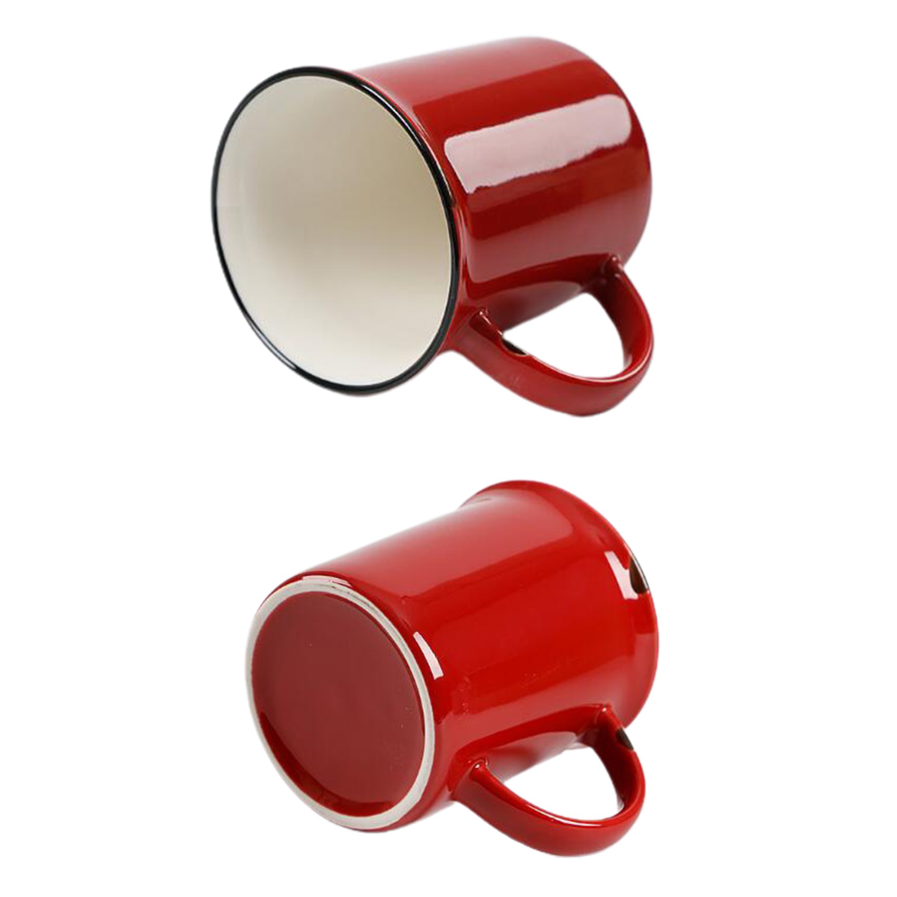 14Oz.Ceramic Imitation Enamel Mug 6
