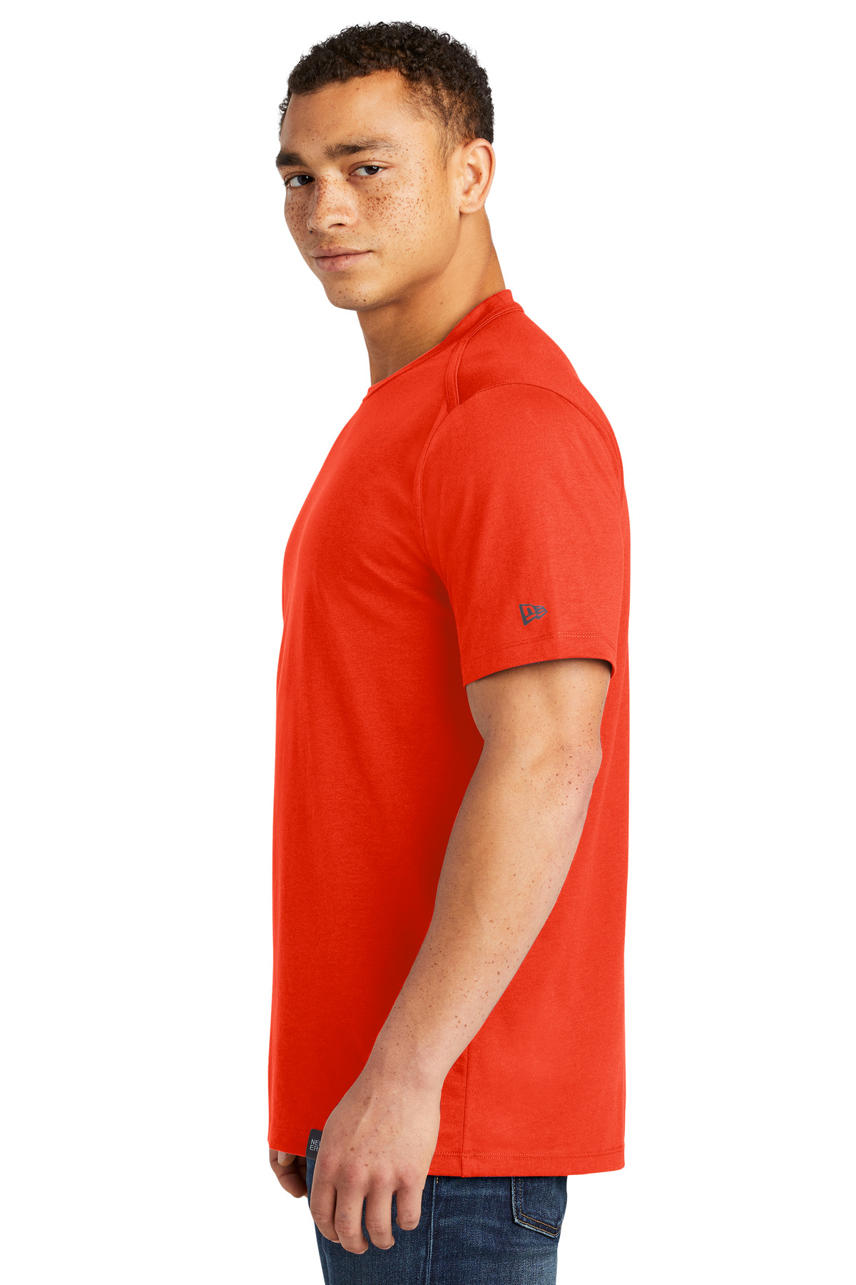 New Era Heritage Blend Crew Tee. NEA100 197