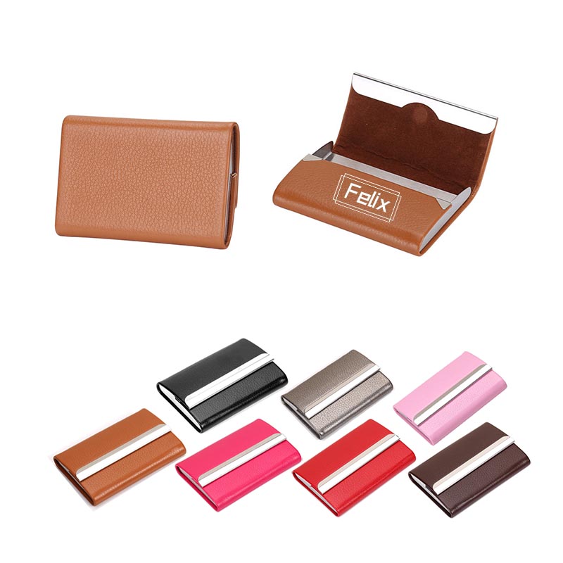 PU Leather Cigarette Business Card Case 2