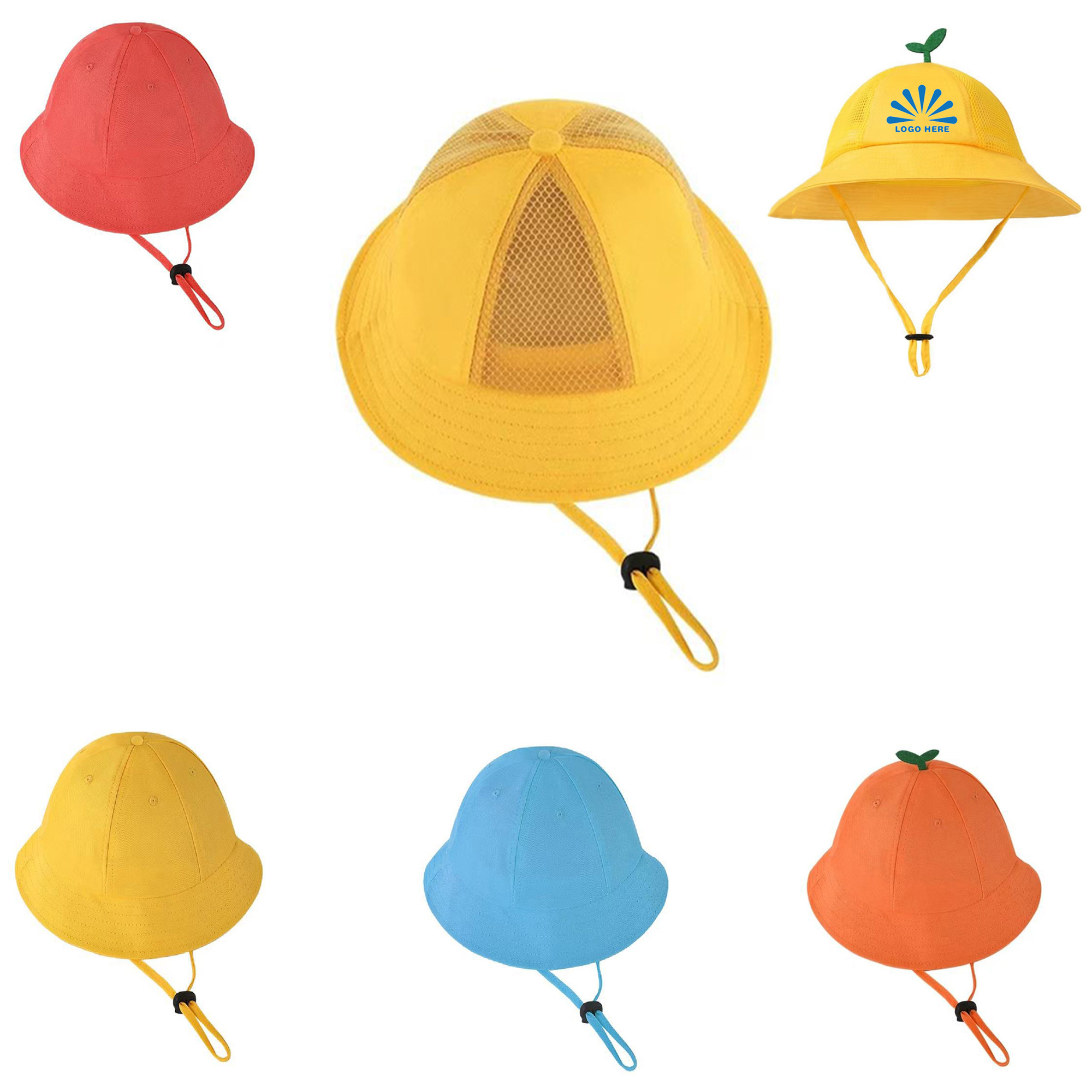 Parent-Child Cotton Fisherman Hat 1