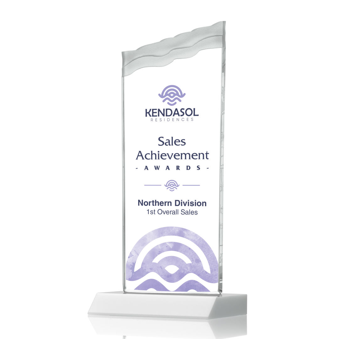Oakwood VividPrint™ Award - White 7
