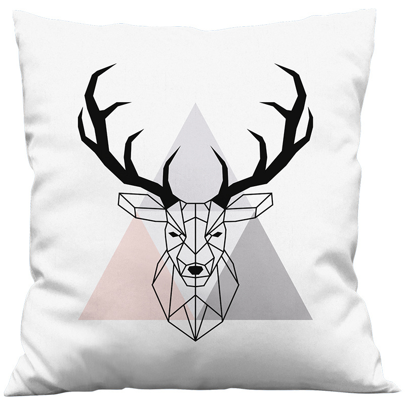 Square Custom Throw Pillow w/Hidden Zipper 18