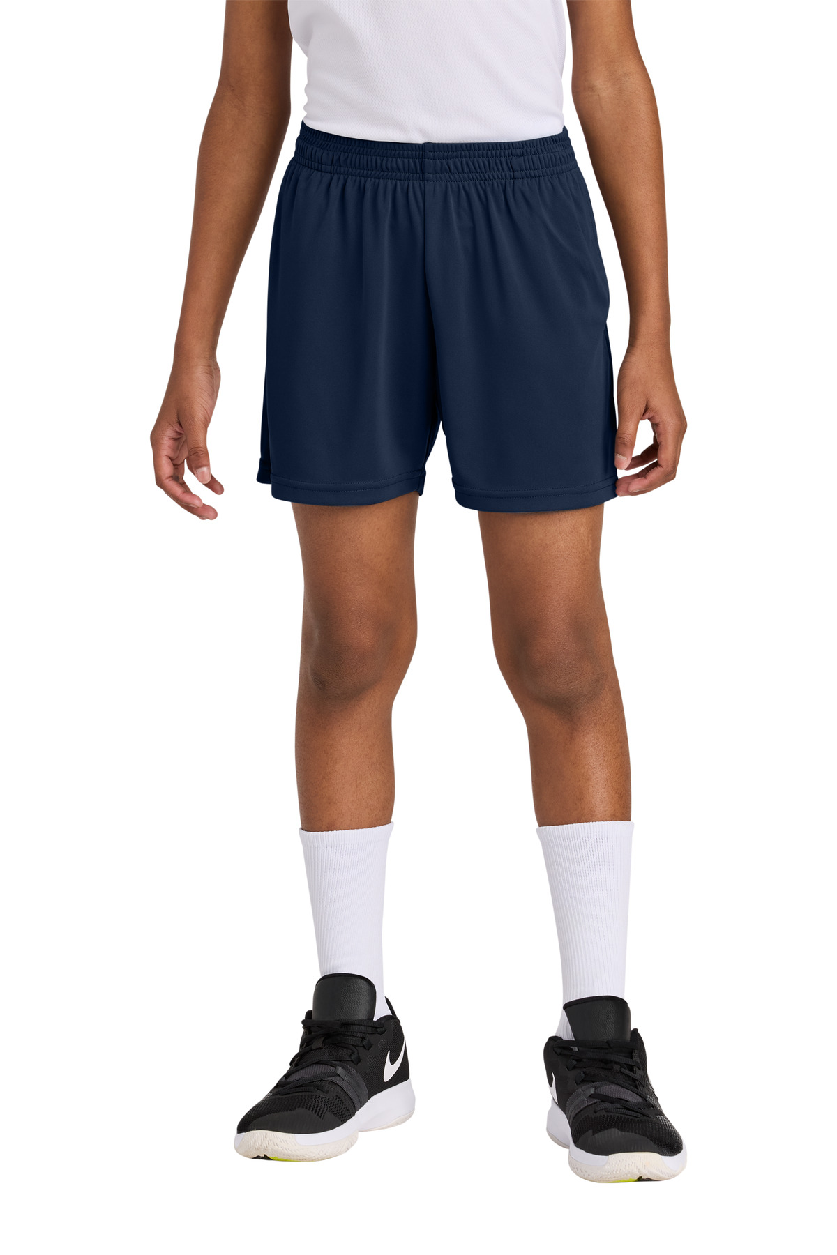 Sport-Tek Youth PosiCharge Competitor 5" Pocketed Short YST349P 20