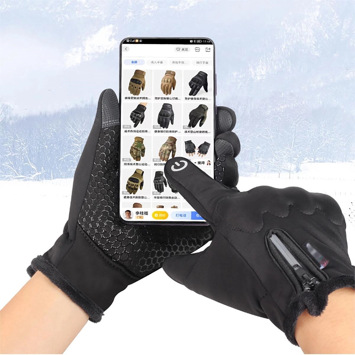 Winter Riding Waterproof Insulated Gloves 3