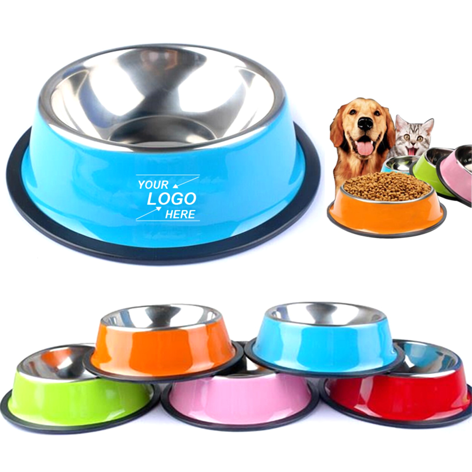 Stainless Steel Pet Food Bowl