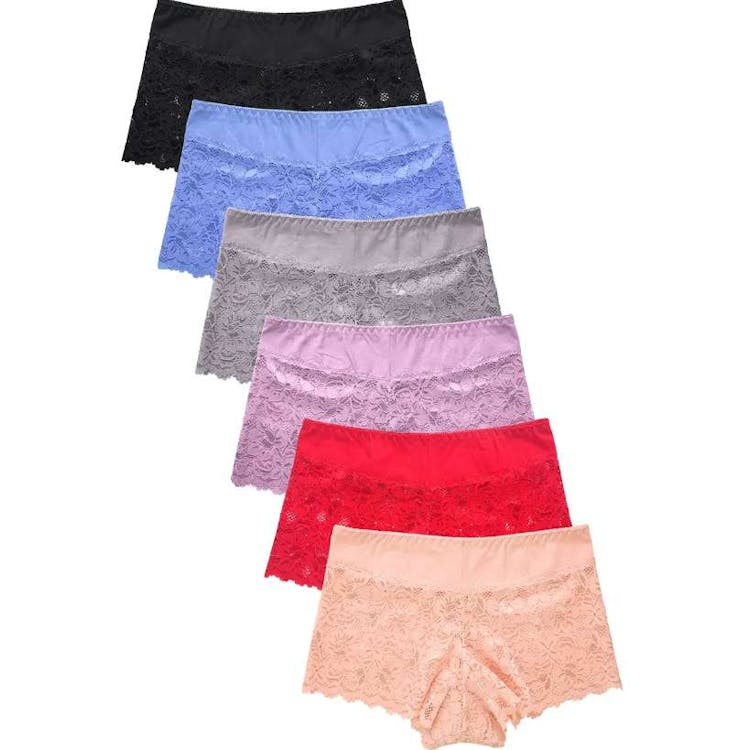 Hipster Panties with Lace Detail Small-XL 2