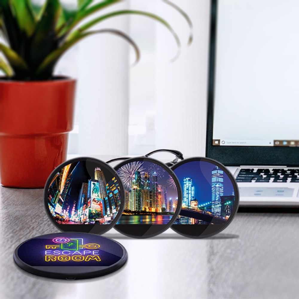 Logo Bright "Glass" Wireless Charger 9