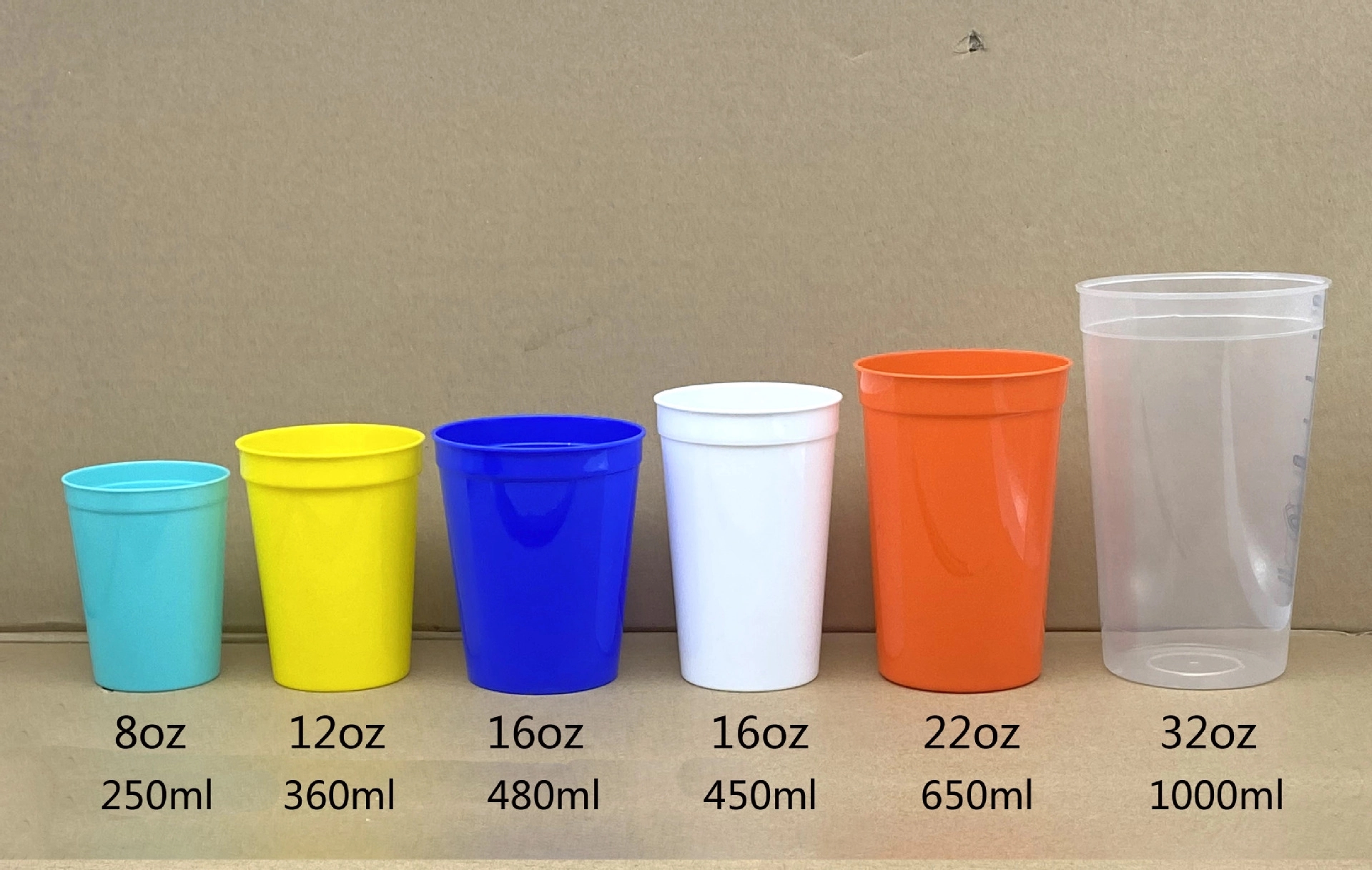 16oz Reusable Plastic Cup 2