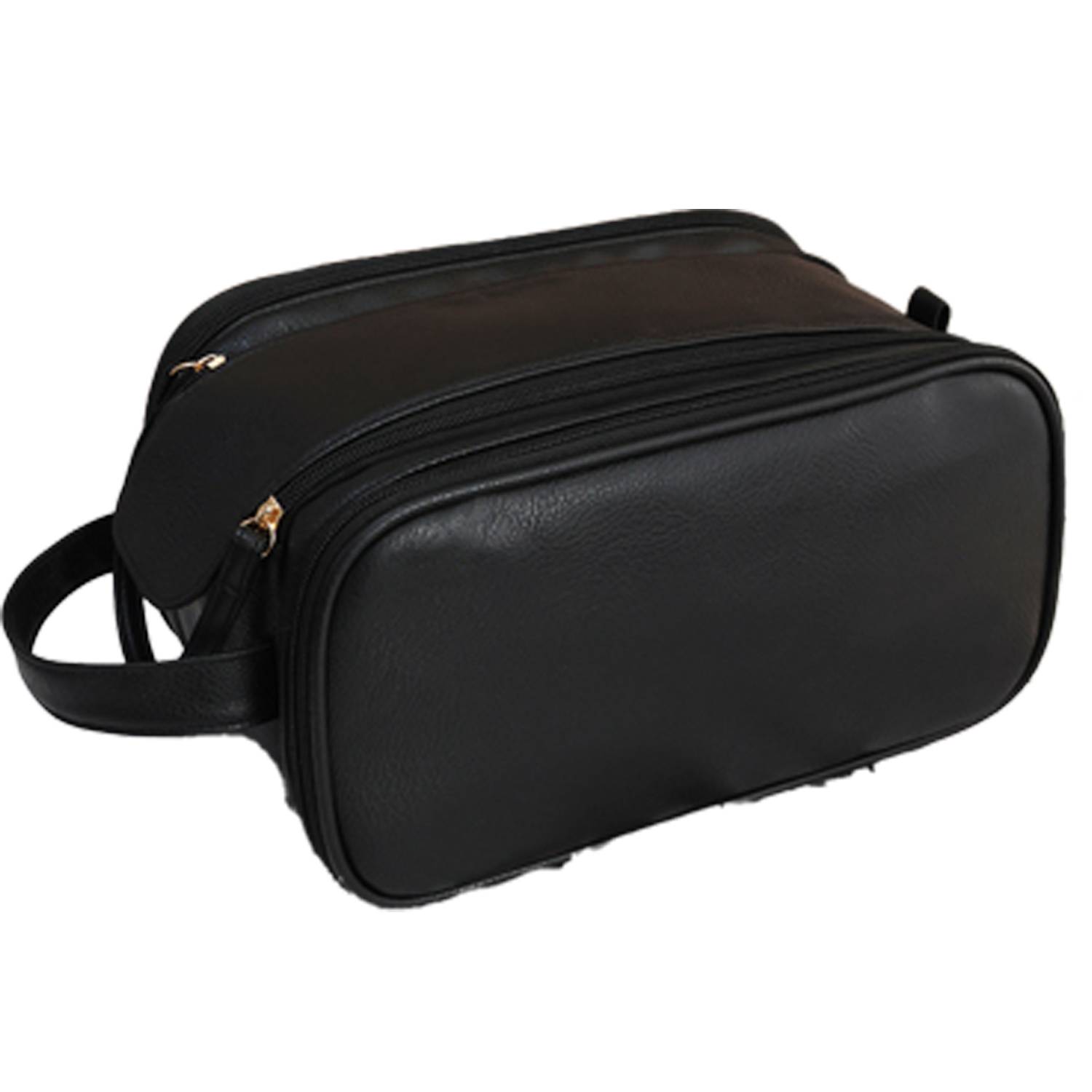 Large PU Leather Waterproof Toiletry Makeup Bag 15