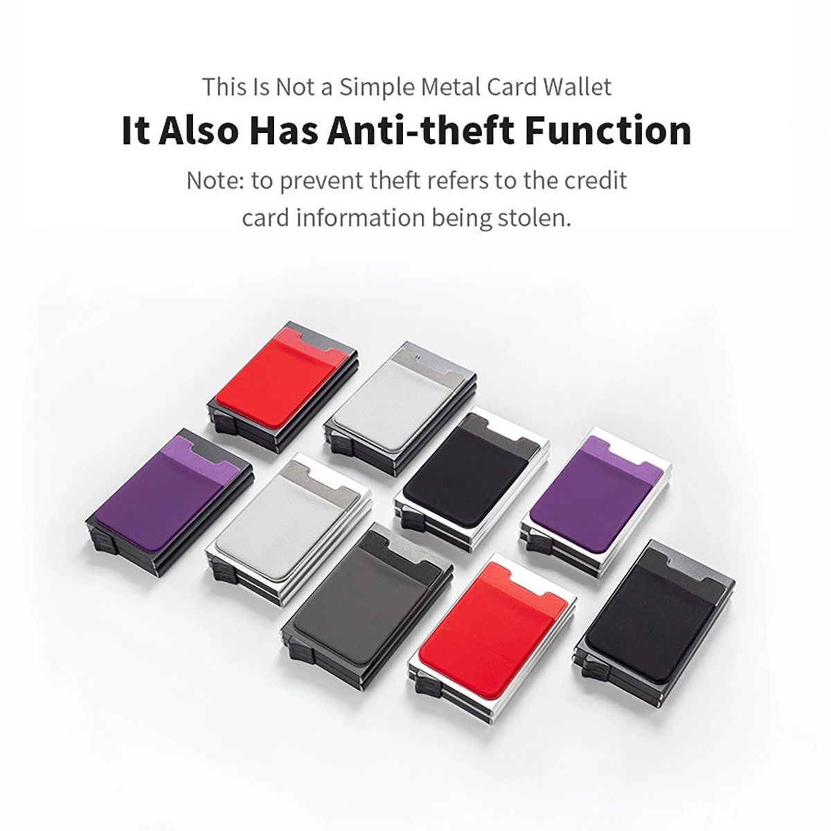 Credit Card Holder With Automatic Card Pop 3