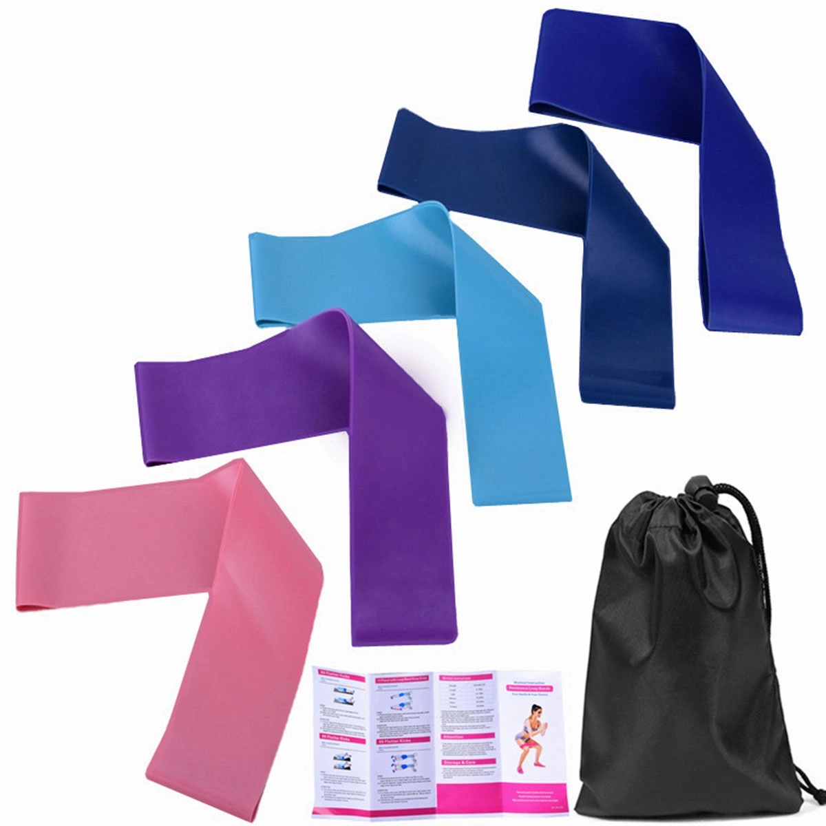 Resistance Bands Set For Exercise (5Pcs) 5