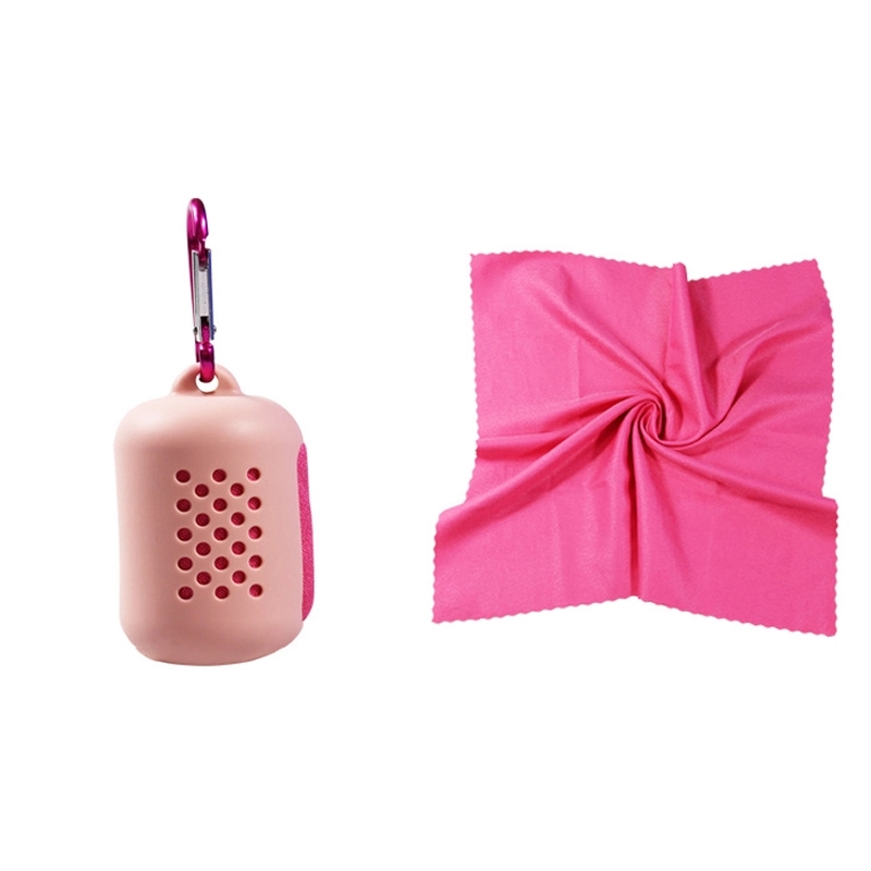 Quick Dry Towels with Silicone Holder 3