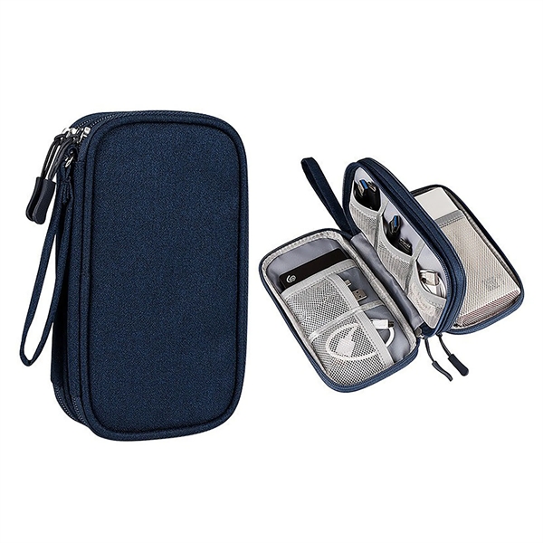 Full Color Double Layer Tech Organizer 2